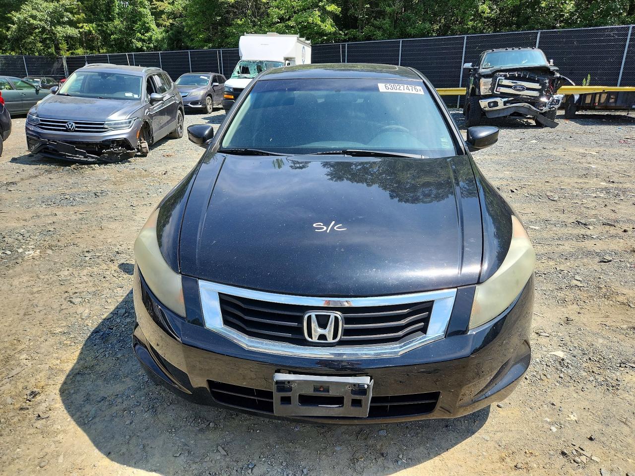 2010 Honda Accord Ex Черный vin: 1HGCP2F70AA122024