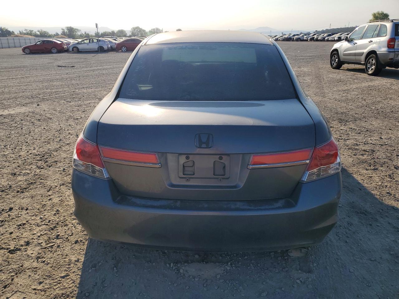 2011 Honda Accord Ex Gray vin: 1HGCP2F70BA002418