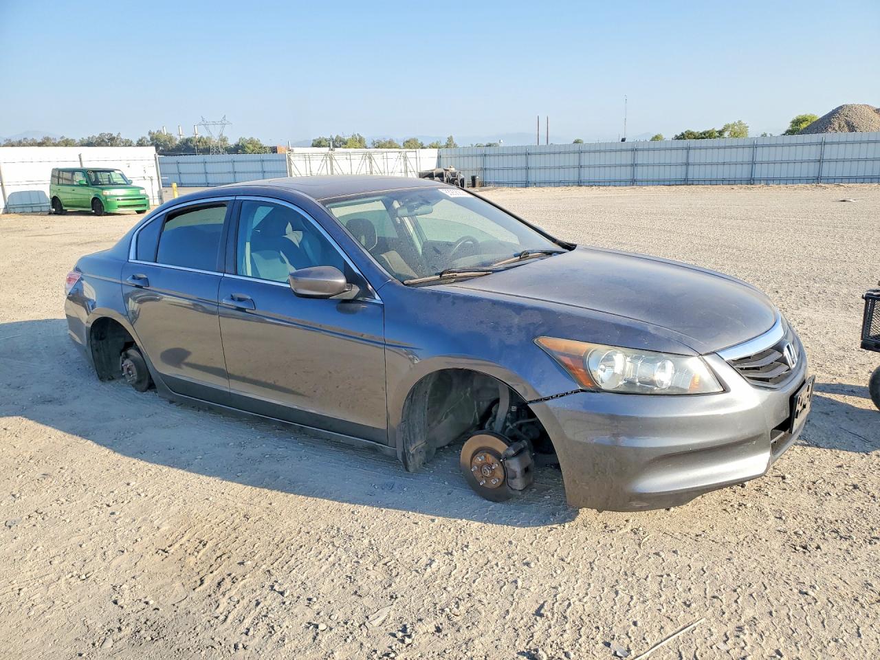 2011 Honda Accord Ex Gray vin: 1HGCP2F70BA002418
