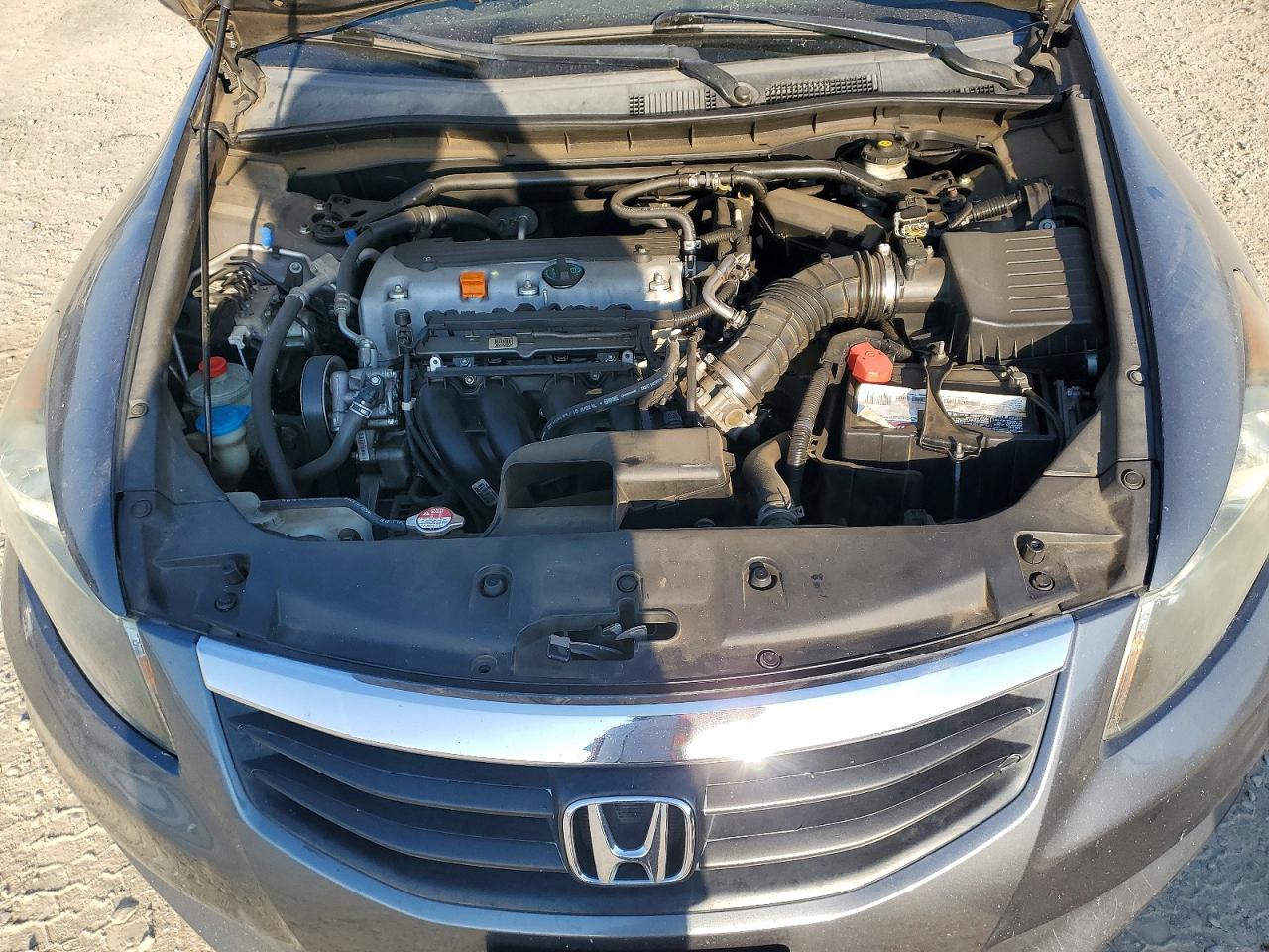 2011 Honda Accord Ex Gray vin: 1HGCP2F70BA002418