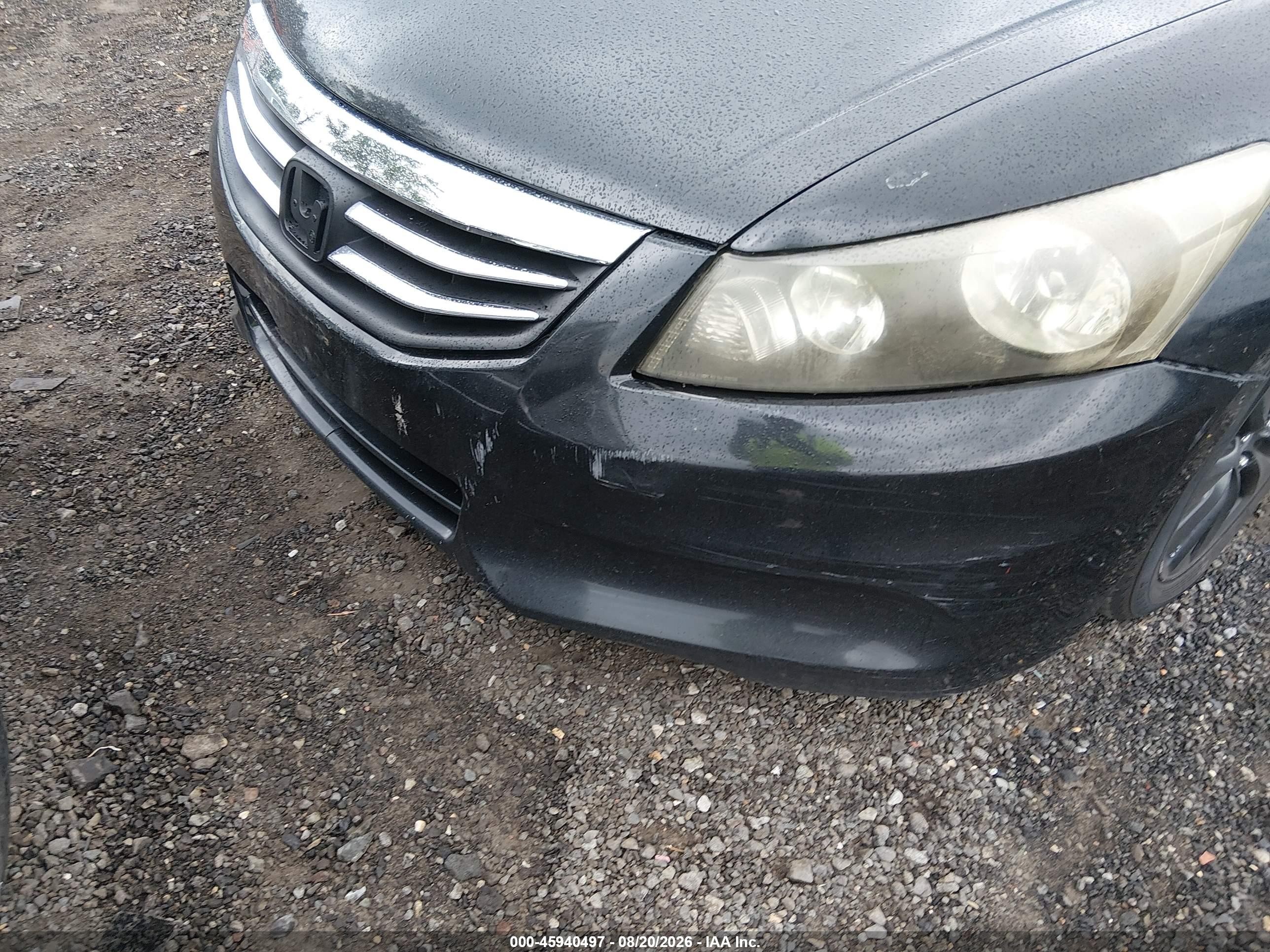 2011 Honda Accord 2.4 Ex Black vin: 1HGCP2F70BA012611