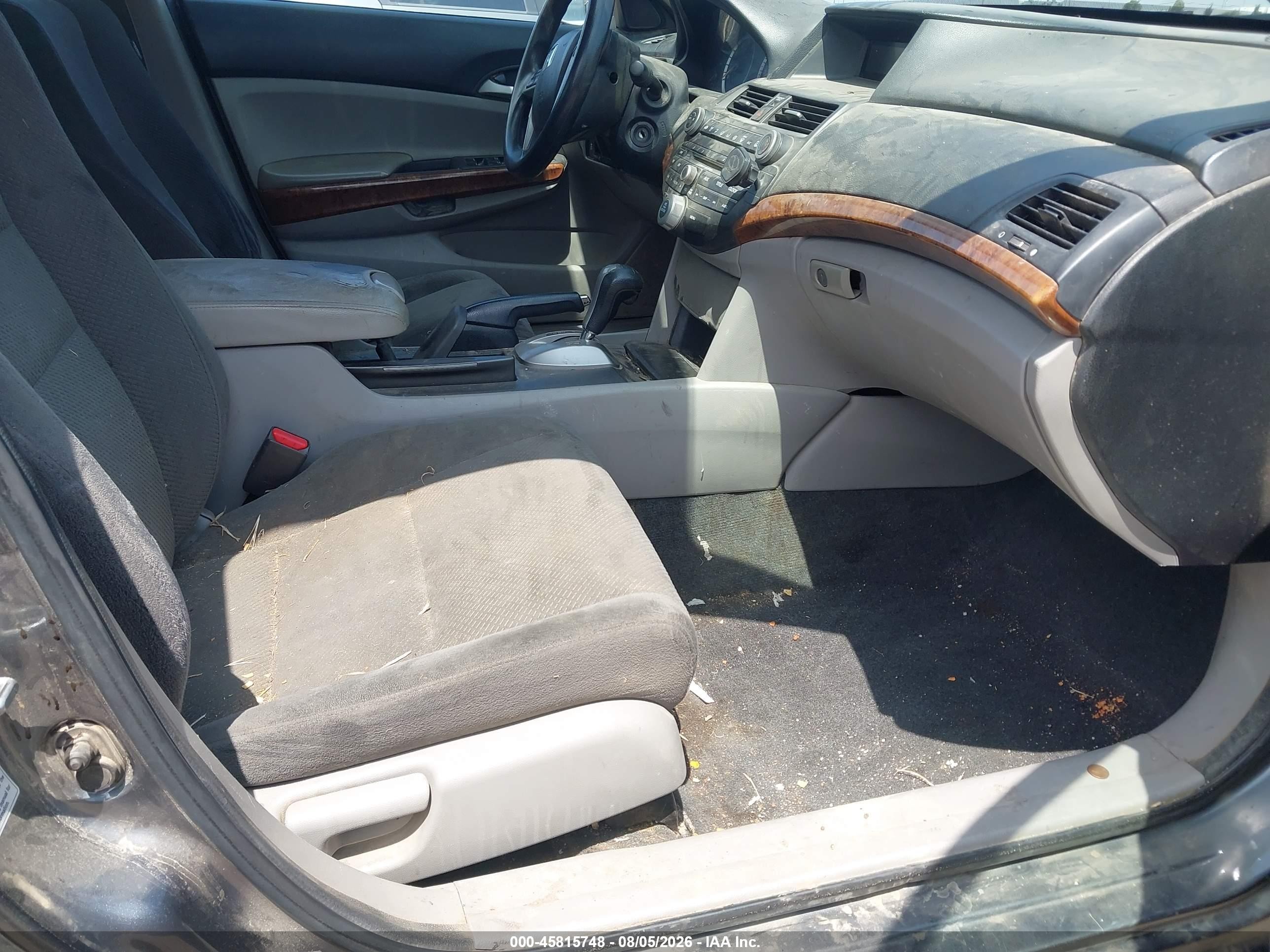 2011 Honda Accord 2.4 Ex Gray vin: 1HGCP2F70BA023933