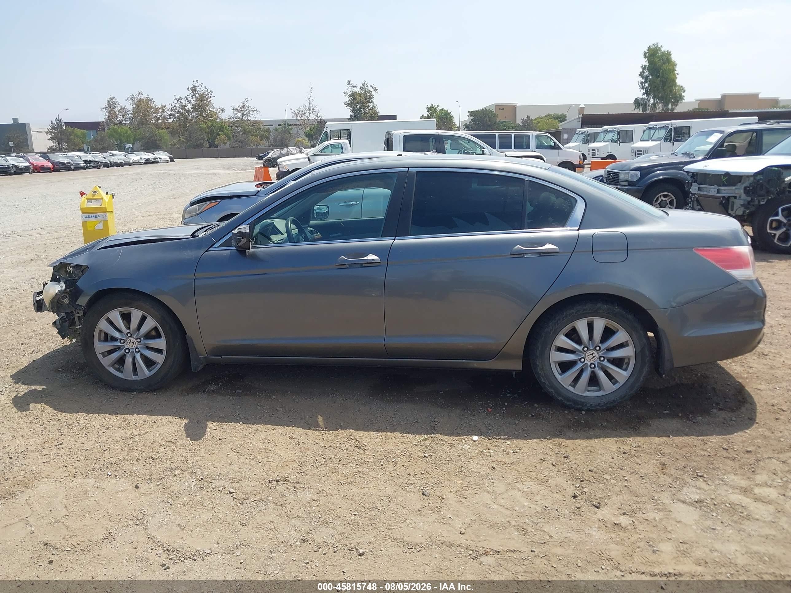 2011 Honda Accord 2.4 Ex Gray vin: 1HGCP2F70BA023933