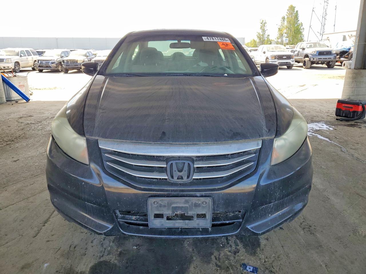 2011 Honda Accord Ex Black vin: 1HGCP2F70BA057273
