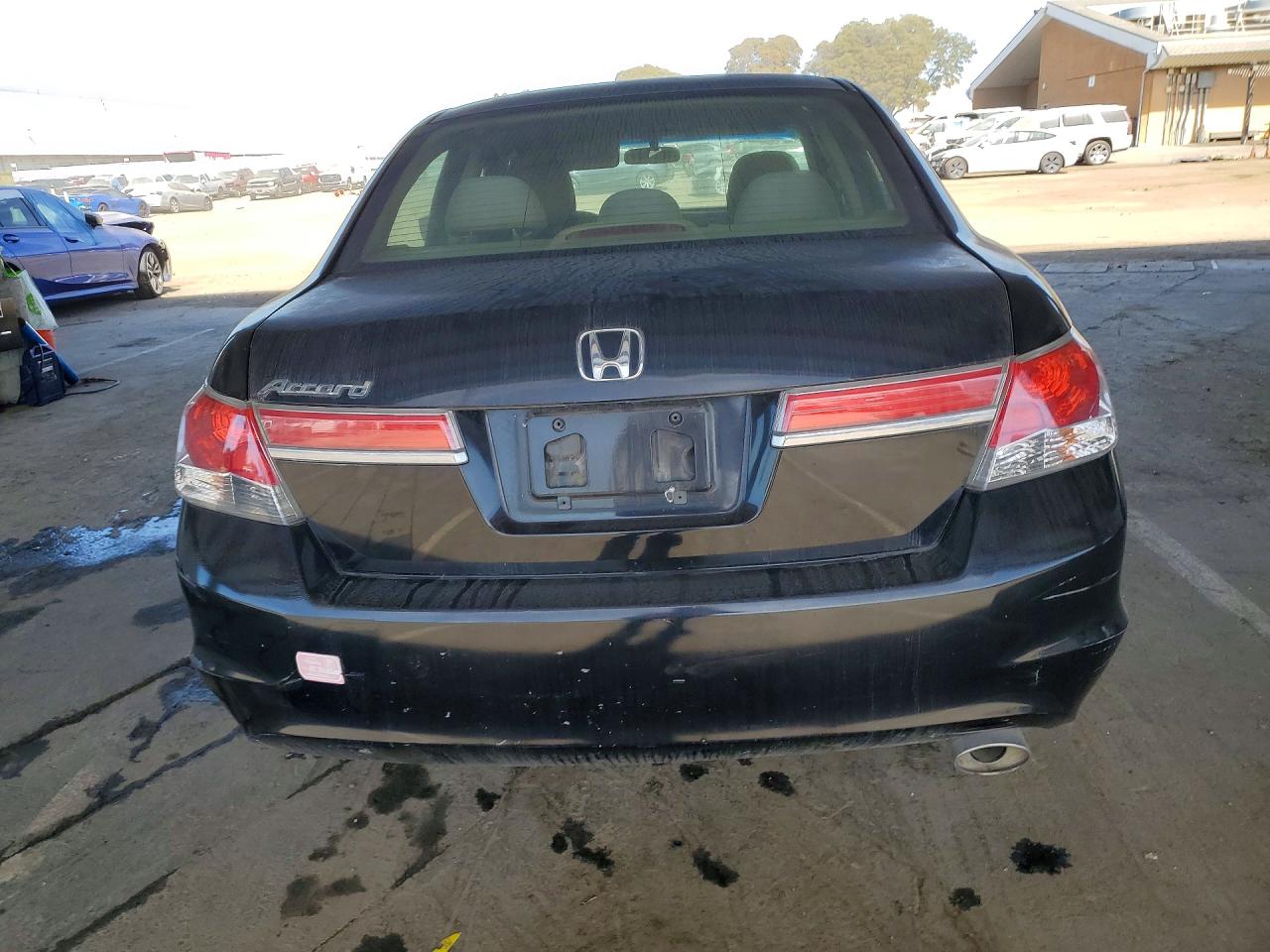 2011 Honda Accord Ex Black vin: 1HGCP2F70BA057273