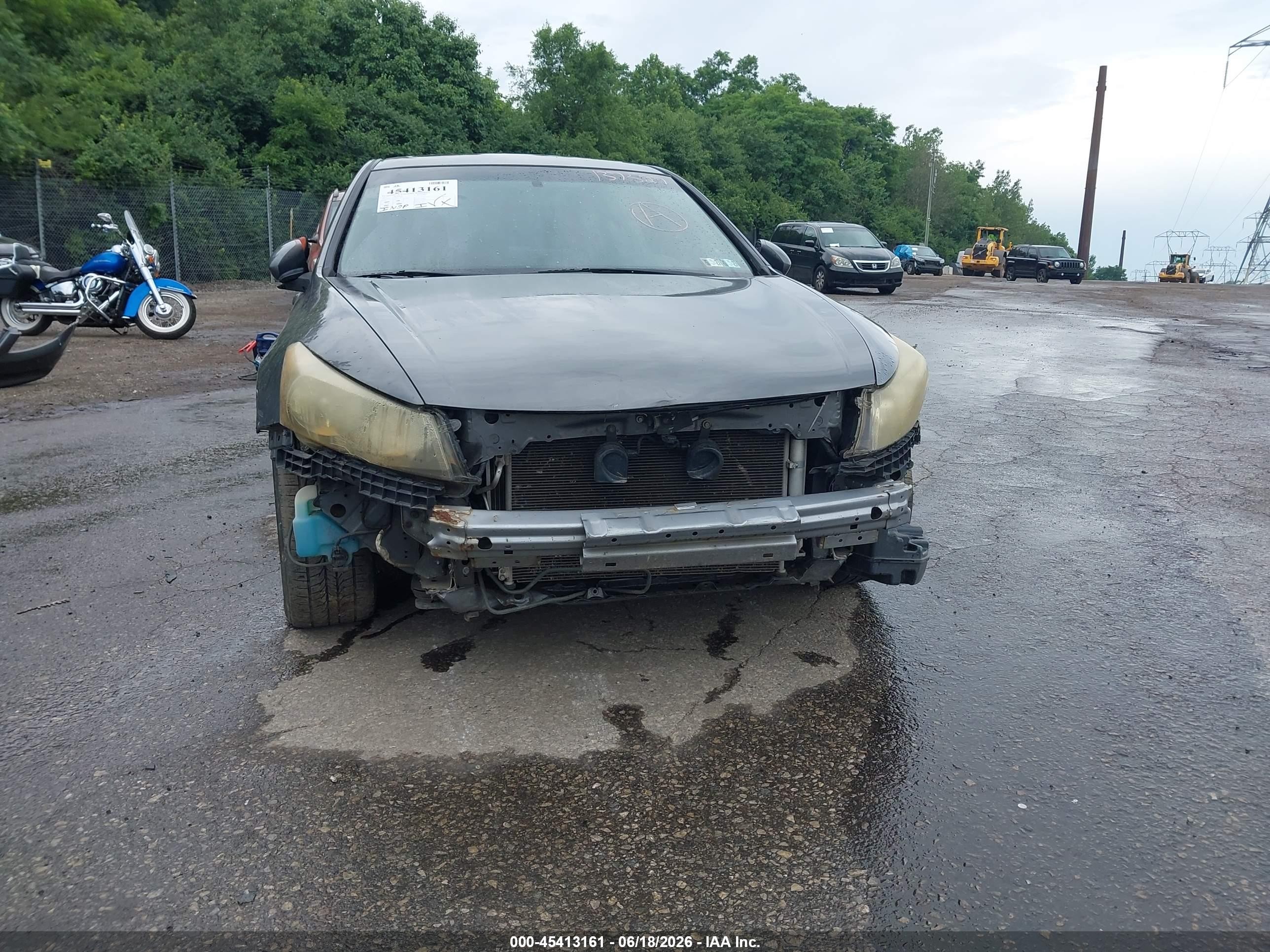 2011 Honda Accord 2.4 Ex Gray vin: 1HGCP2F70BA137527