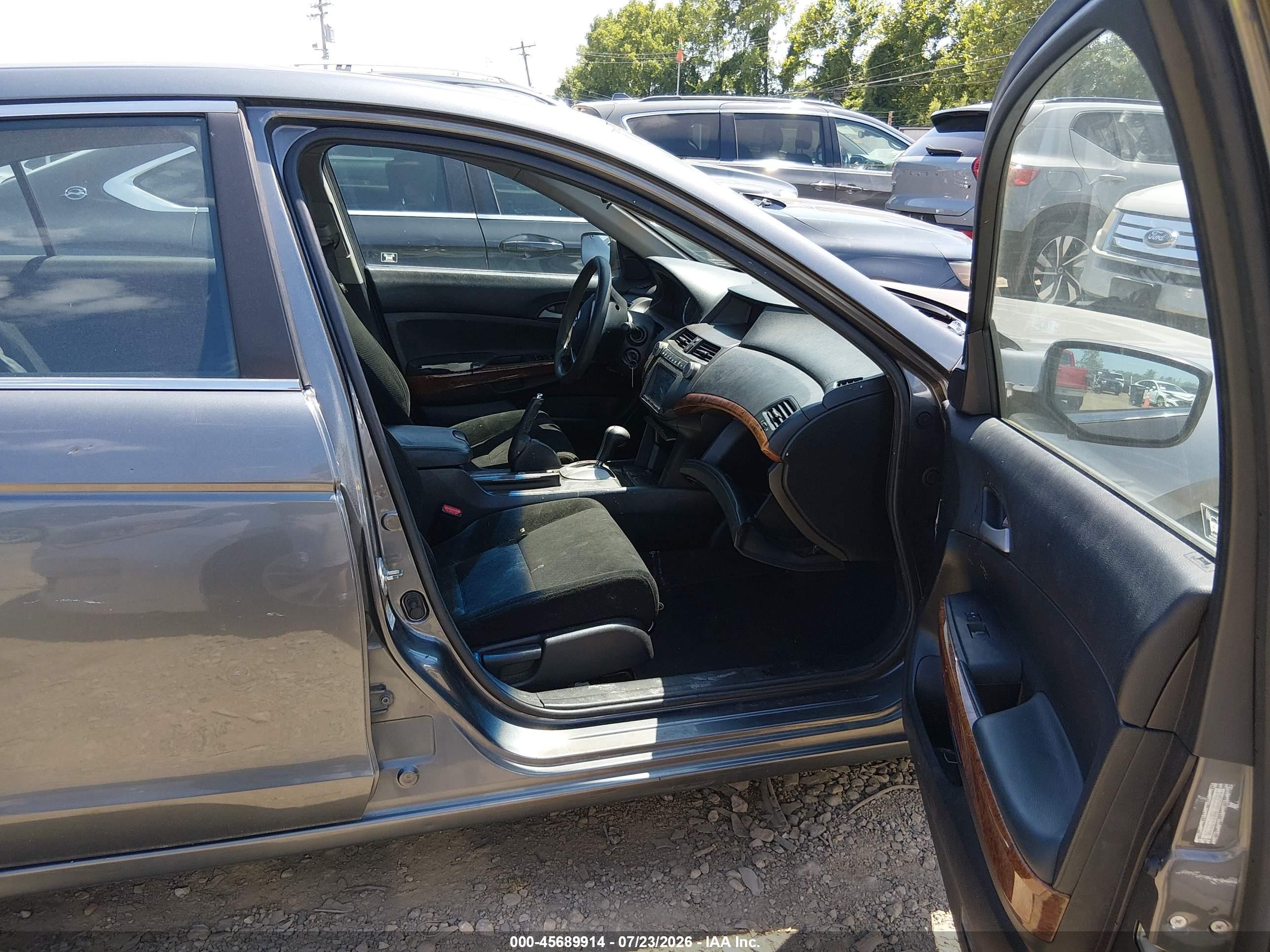 2011 Honda Accord 2.4 Ex Gray vin: 1HGCP2F70BA138094