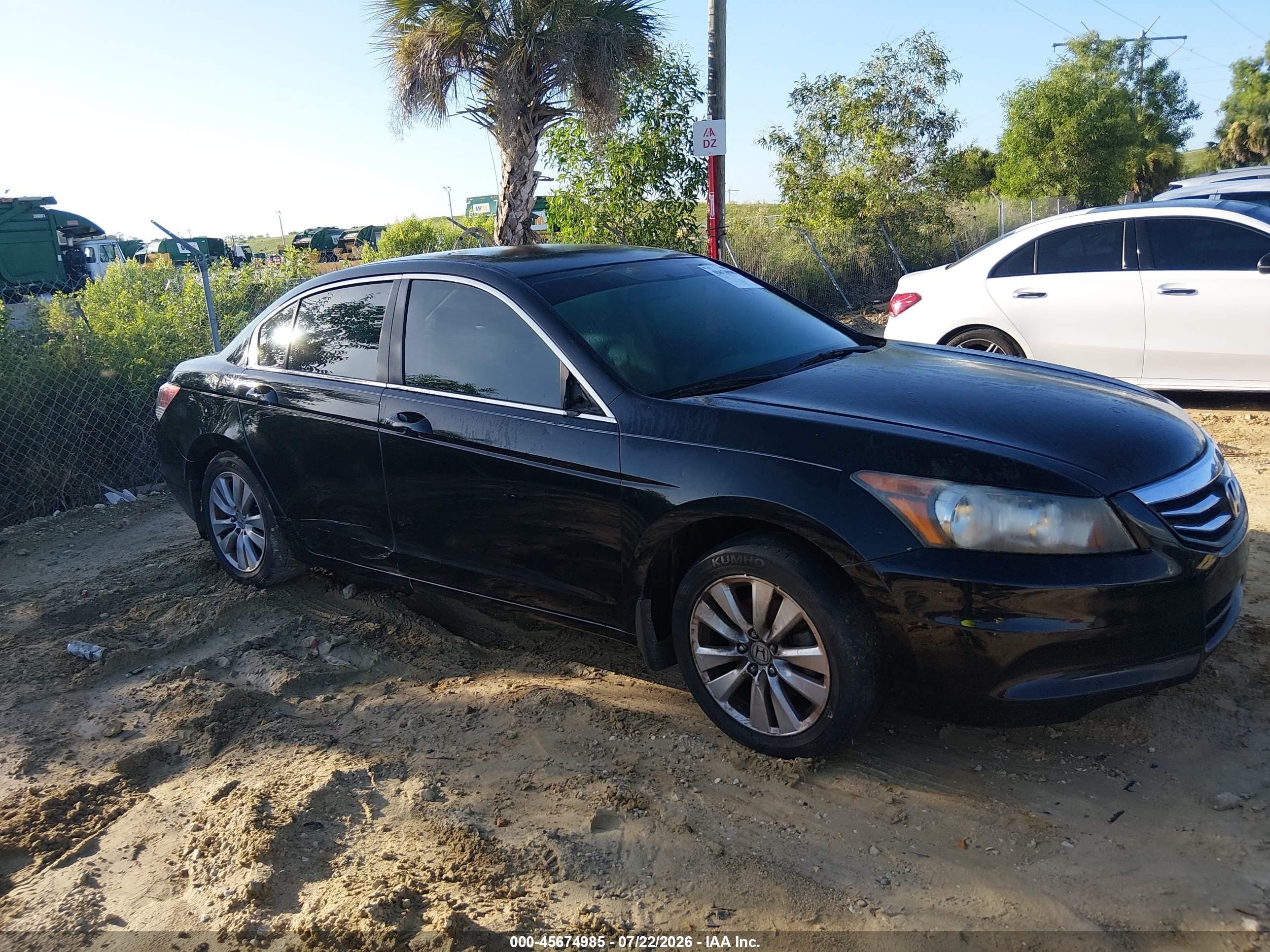 2012 Honda Accord 2.4 Ex Black vin: 1HGCP2F70CA014652