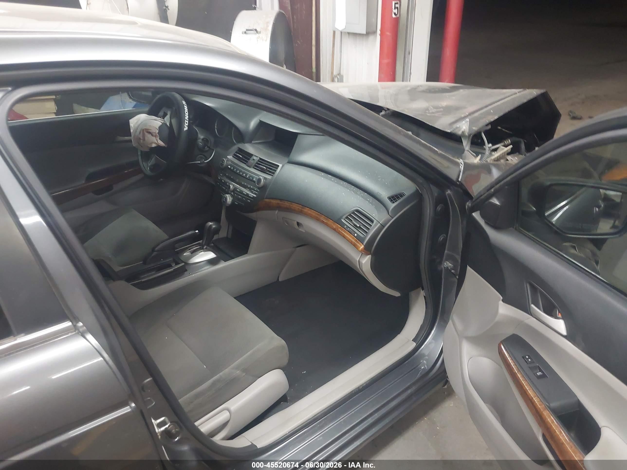 2012 Honda Accord 2.4 Ex Gray vin: 1HGCP2F70CA025120