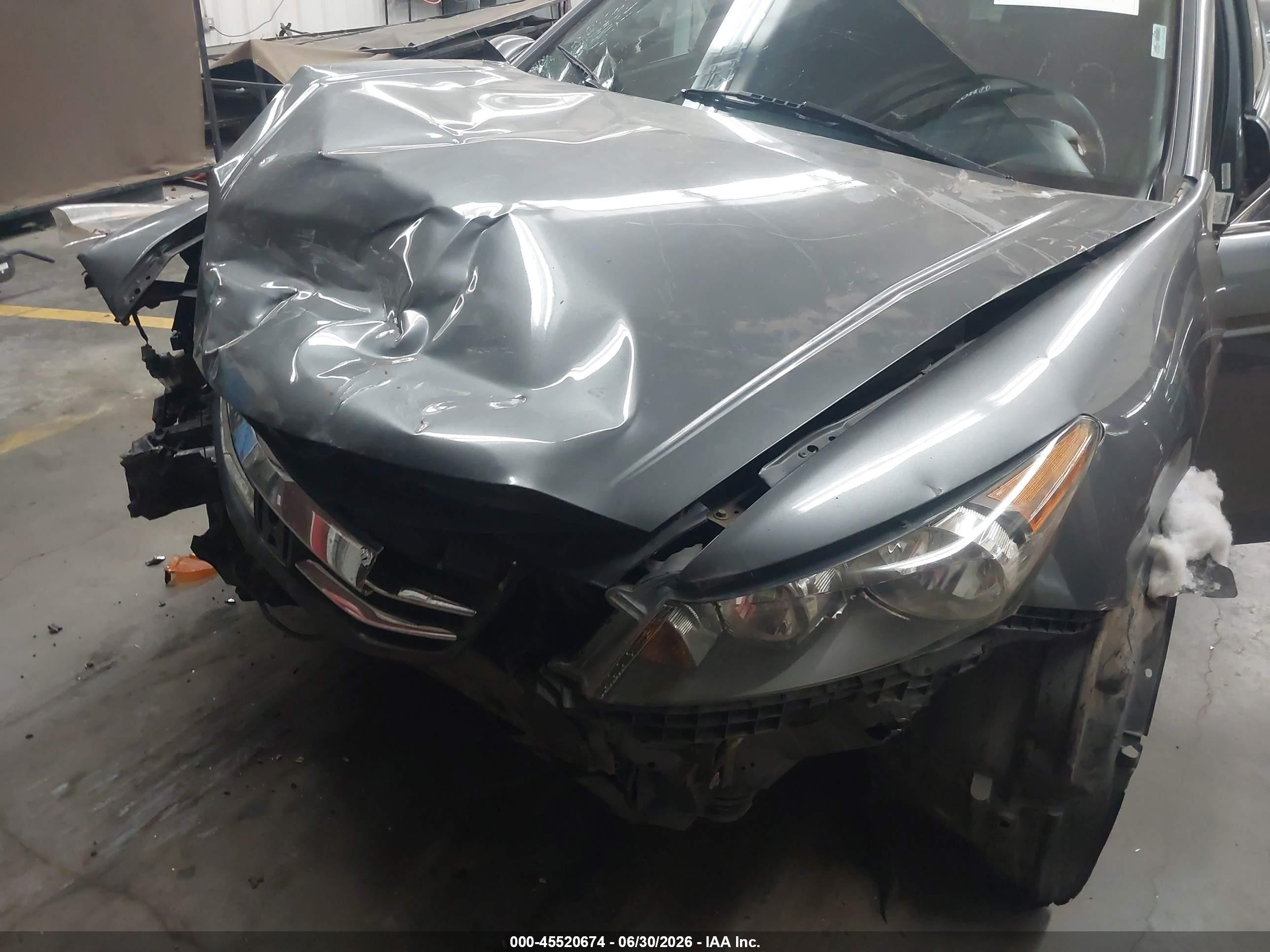 2012 Honda Accord 2.4 Ex Gray vin: 1HGCP2F70CA025120