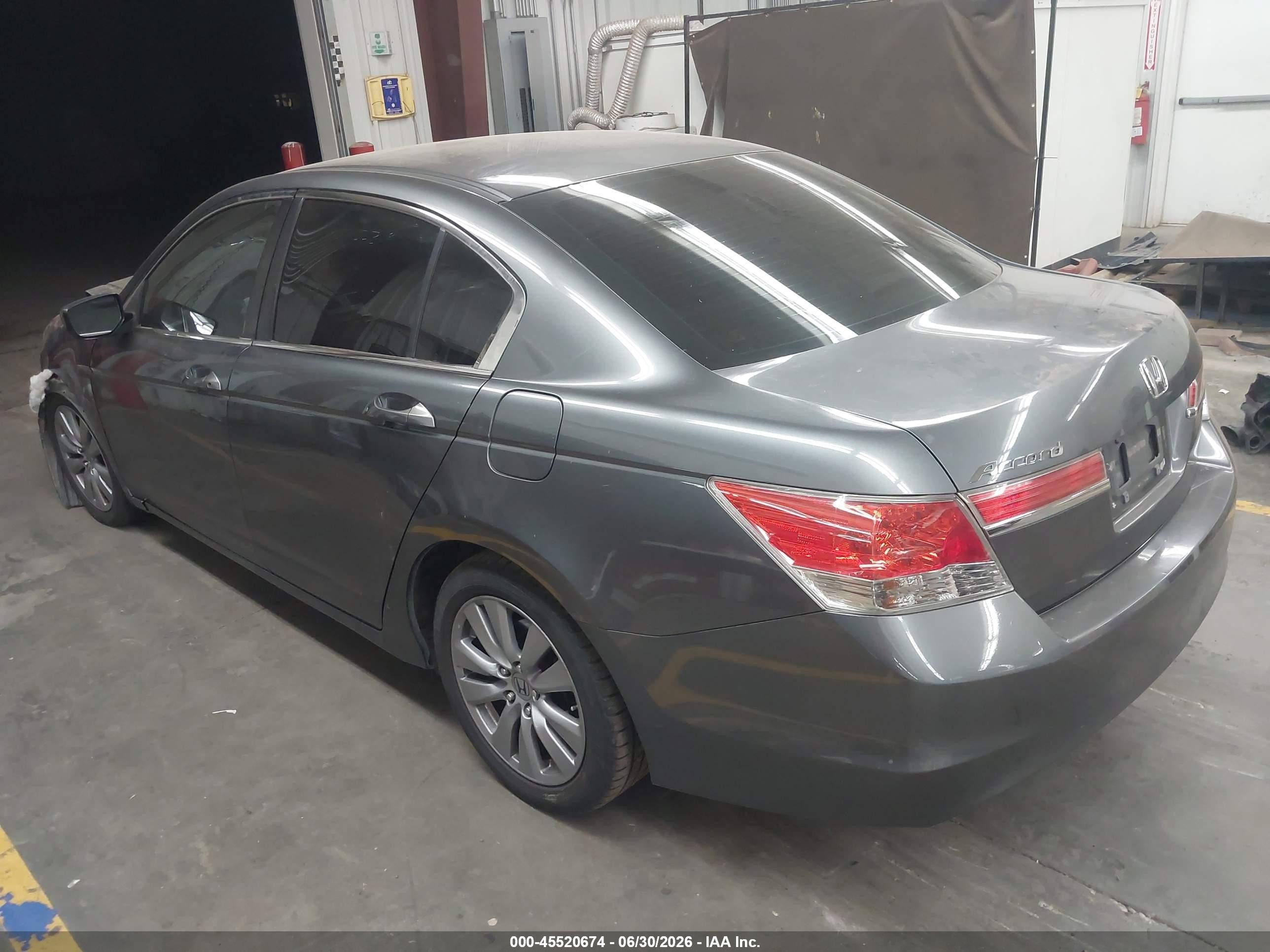 2012 Honda Accord 2.4 Ex Gray vin: 1HGCP2F70CA025120