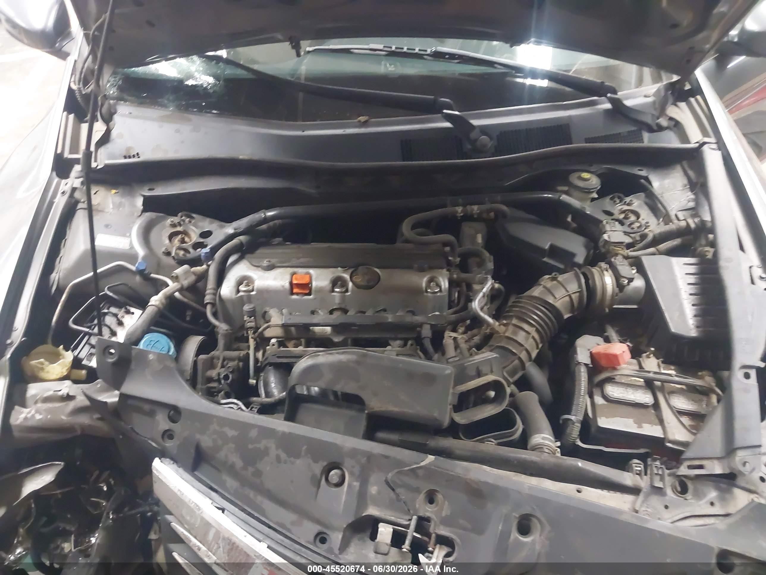 2012 Honda Accord 2.4 Ex Gray vin: 1HGCP2F70CA025120