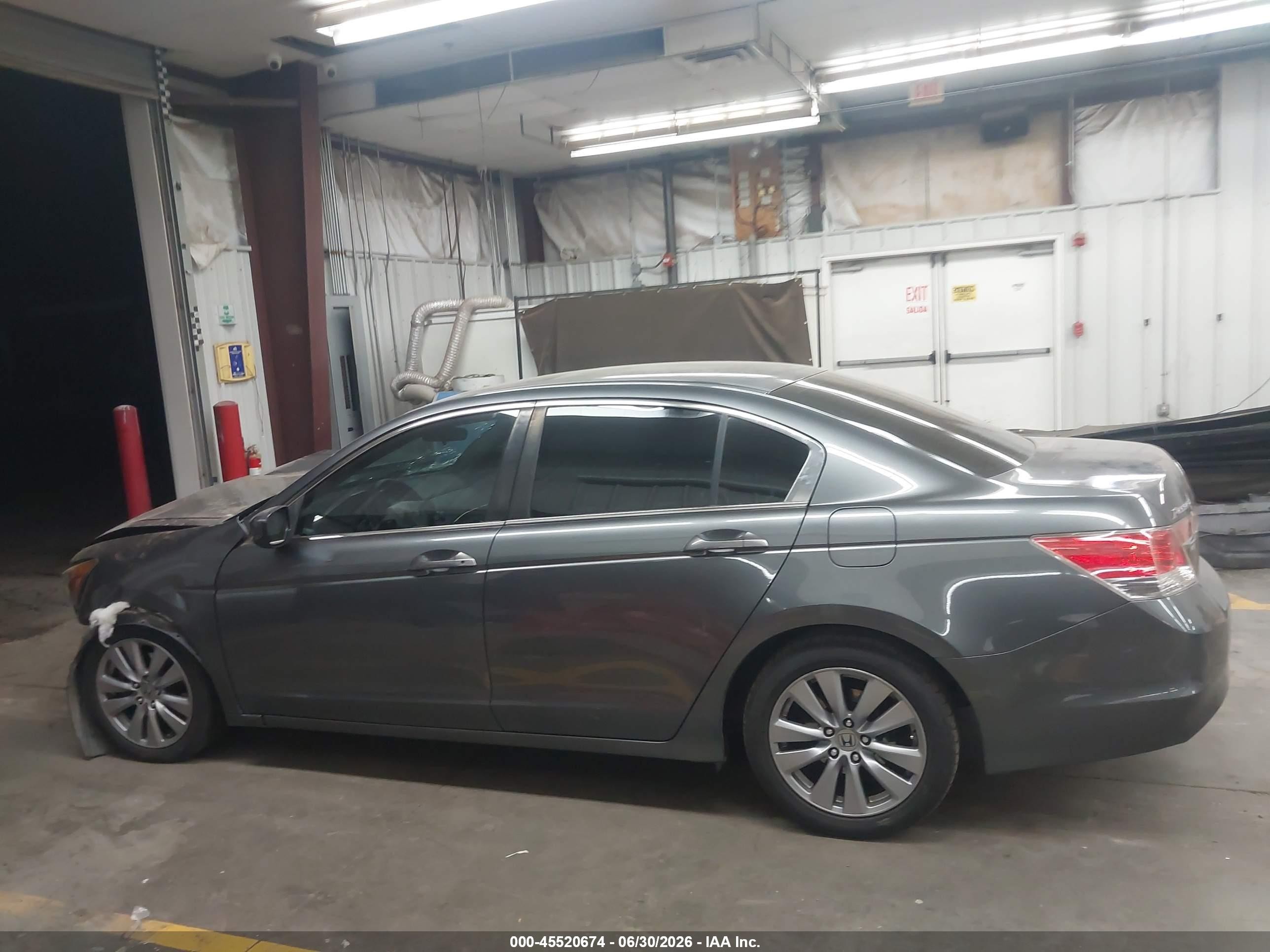 2012 Honda Accord 2.4 Ex Gray vin: 1HGCP2F70CA025120