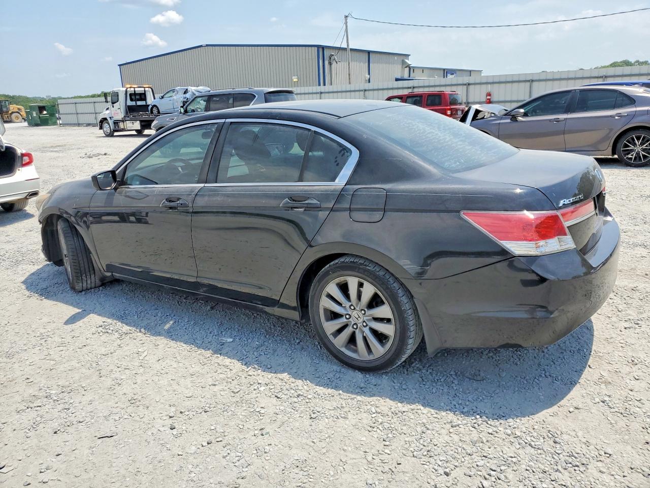 2012 Honda Accord Ex Black vin: 1HGCP2F70CA029975