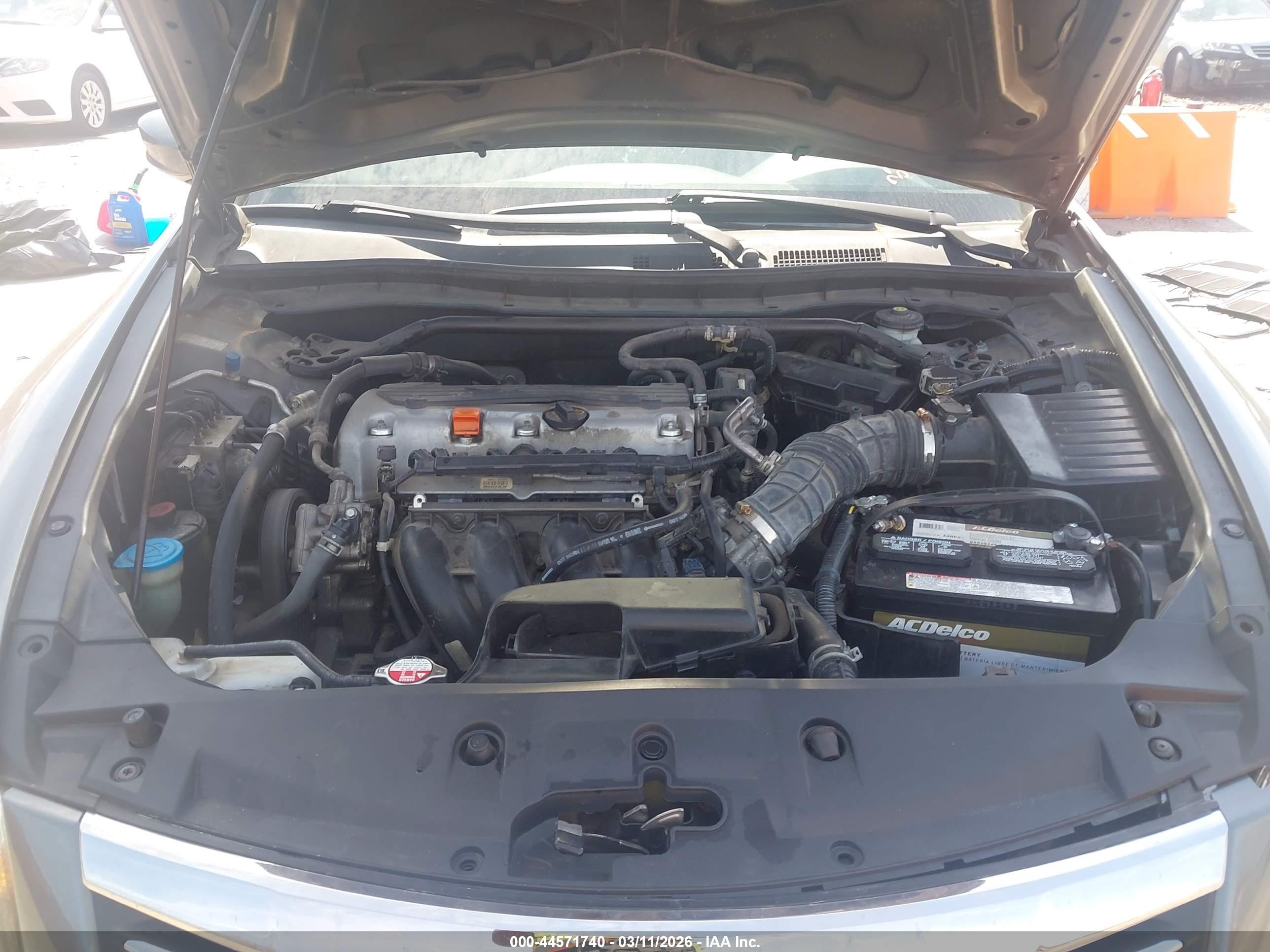 2012 Honda Accord 2.4 Ex Gray vin: 1HGCP2F70CA083390