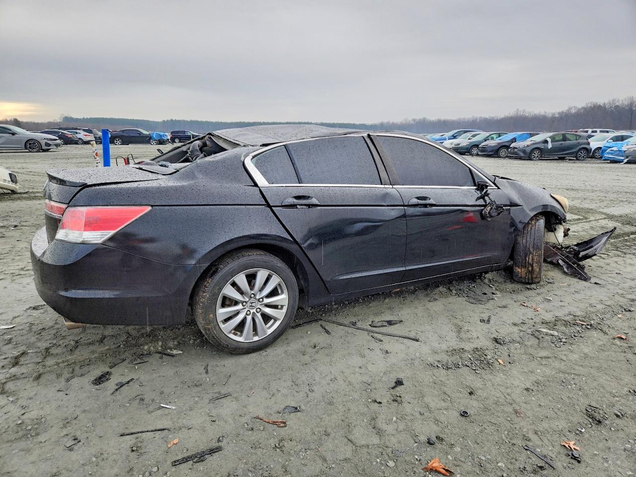 2012 Honda Accord Ex Black vin: 1HGCP2F70CA093711