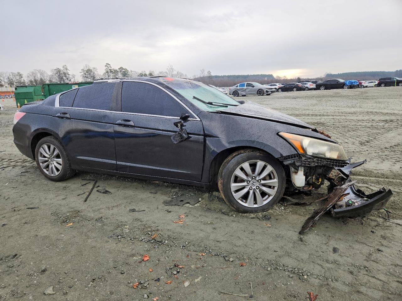 2012 Honda Accord Ex Black vin: 1HGCP2F70CA093711