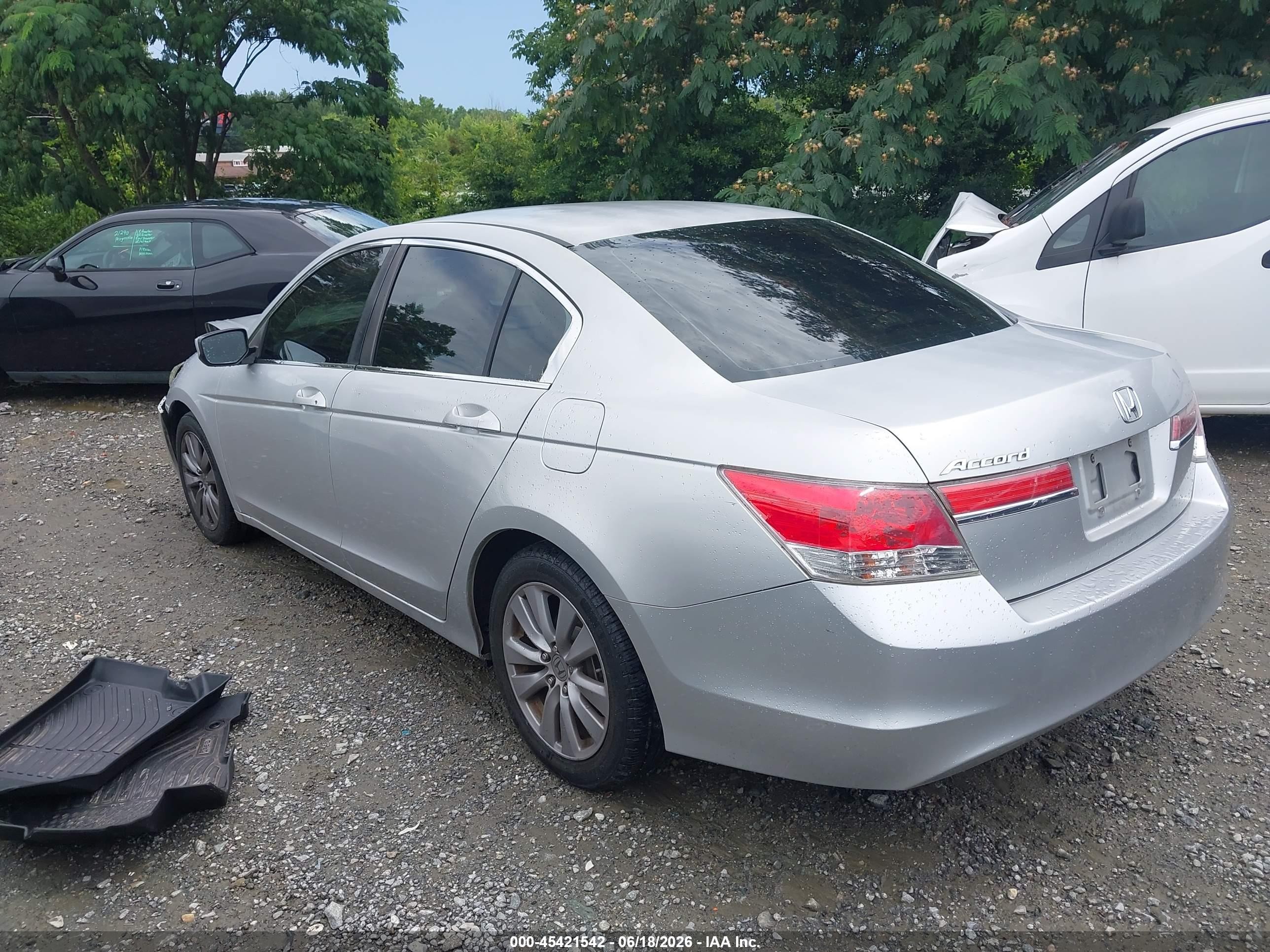 2012 Honda Accord 2.4 Ex Silver vin: 1HGCP2F70CA113441