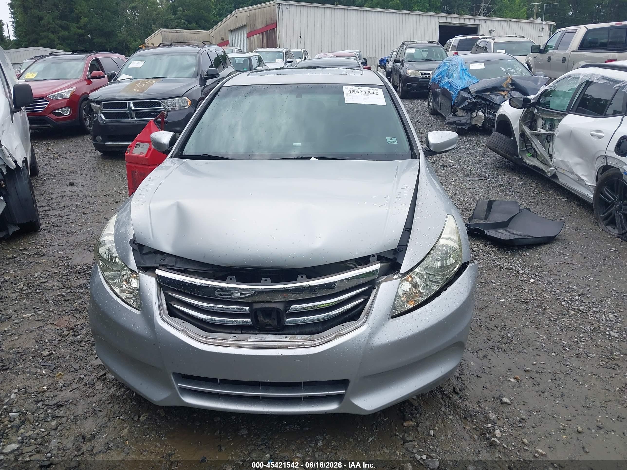 2012 Honda Accord 2.4 Ex Silver vin: 1HGCP2F70CA113441