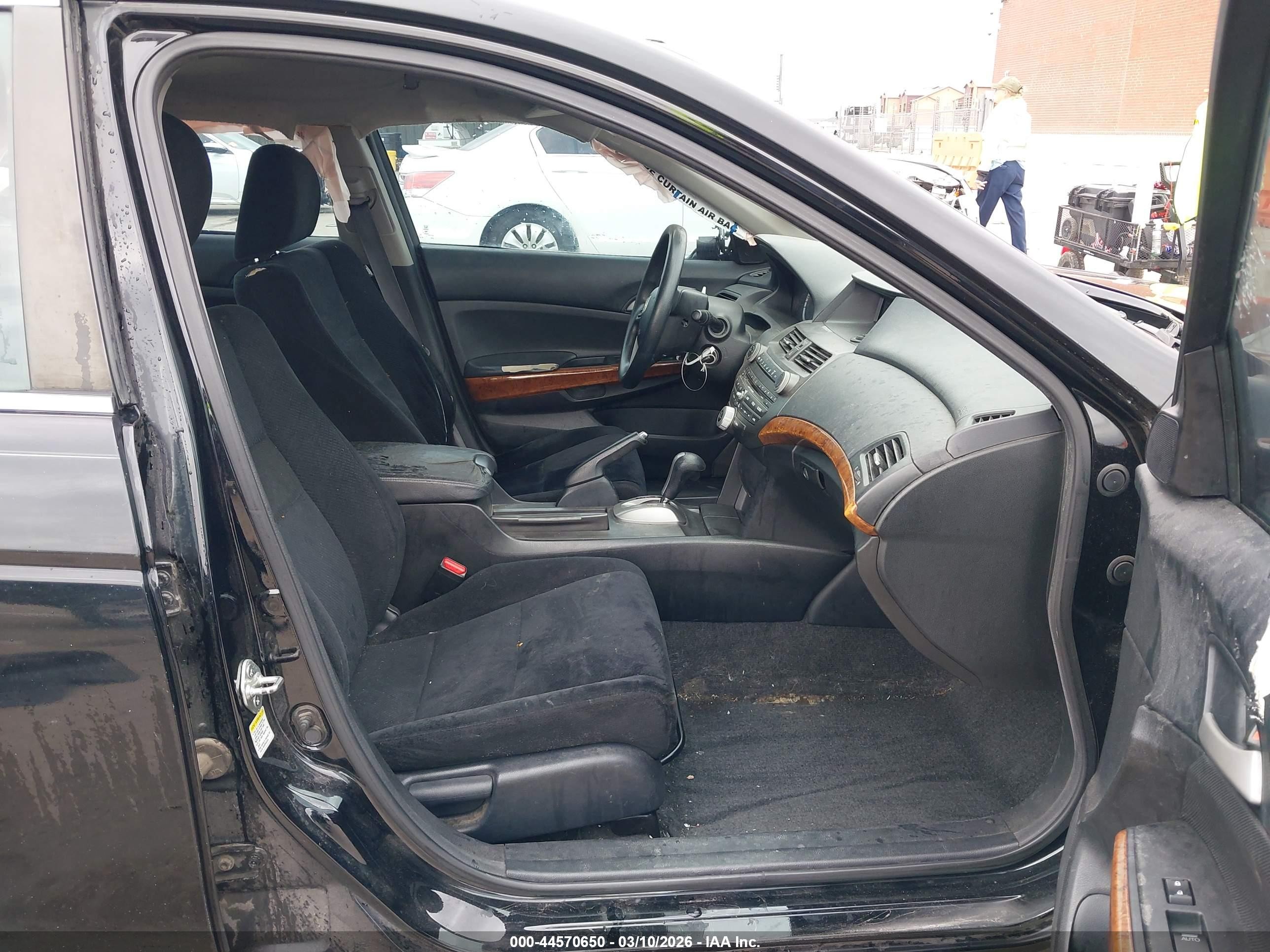2012 Honda Accord 2.4 Ex Black vin: 1HGCP2F70CA232218