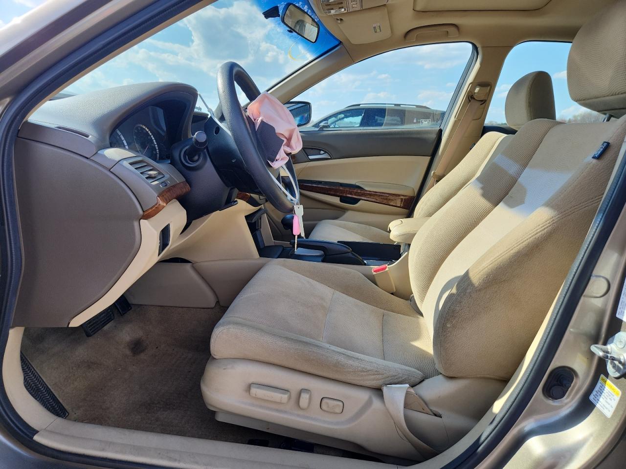 2010 Honda Accord Ex Кремовый vin: 1HGCP2F71AA008033