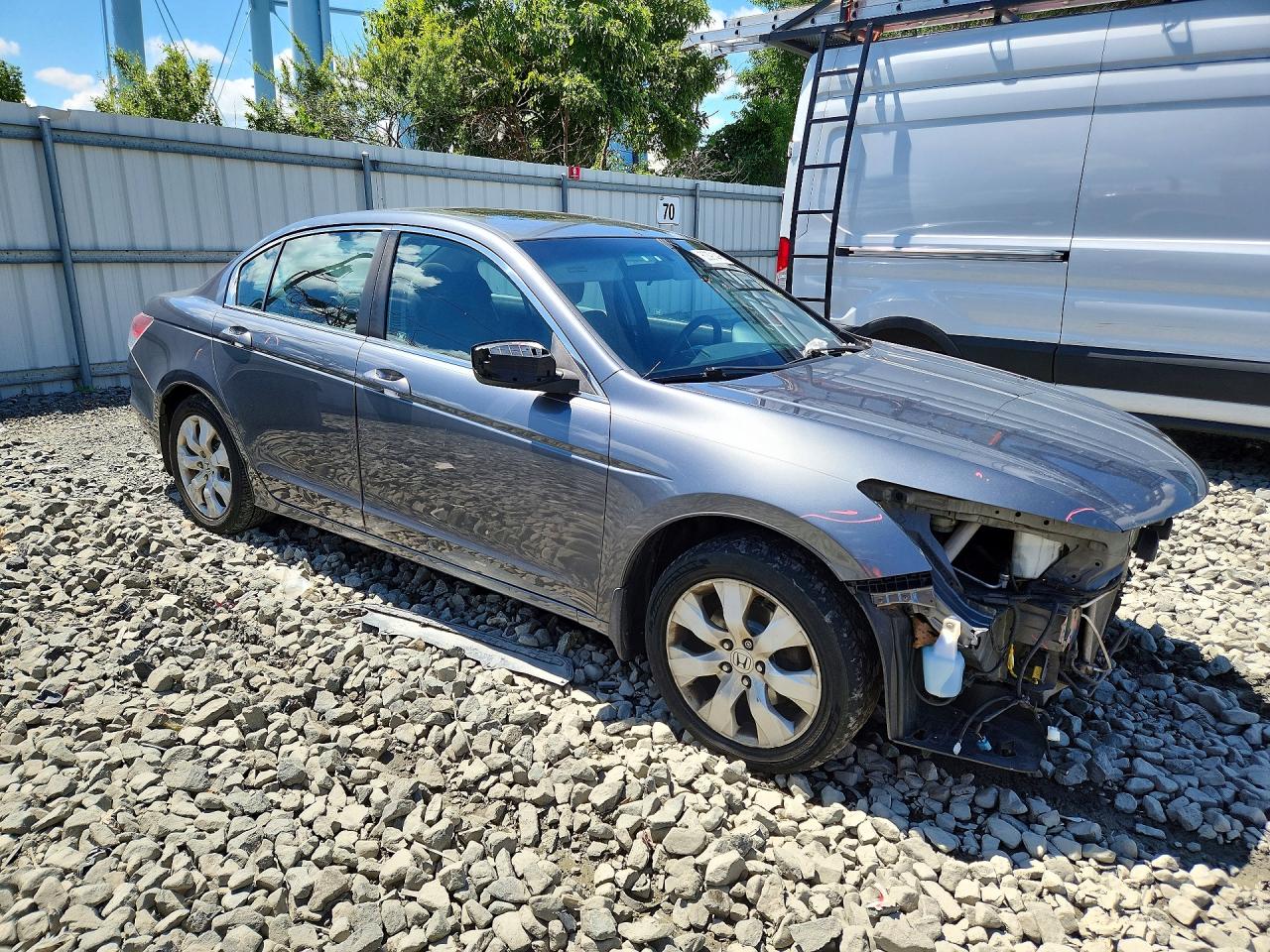 2010 Honda Accord Ex Gray vin: 1HGCP2F71AA058043