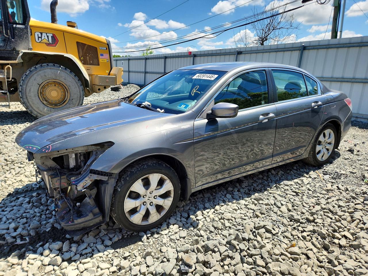 2010 Honda Accord Ex Gray vin: 1HGCP2F71AA058043