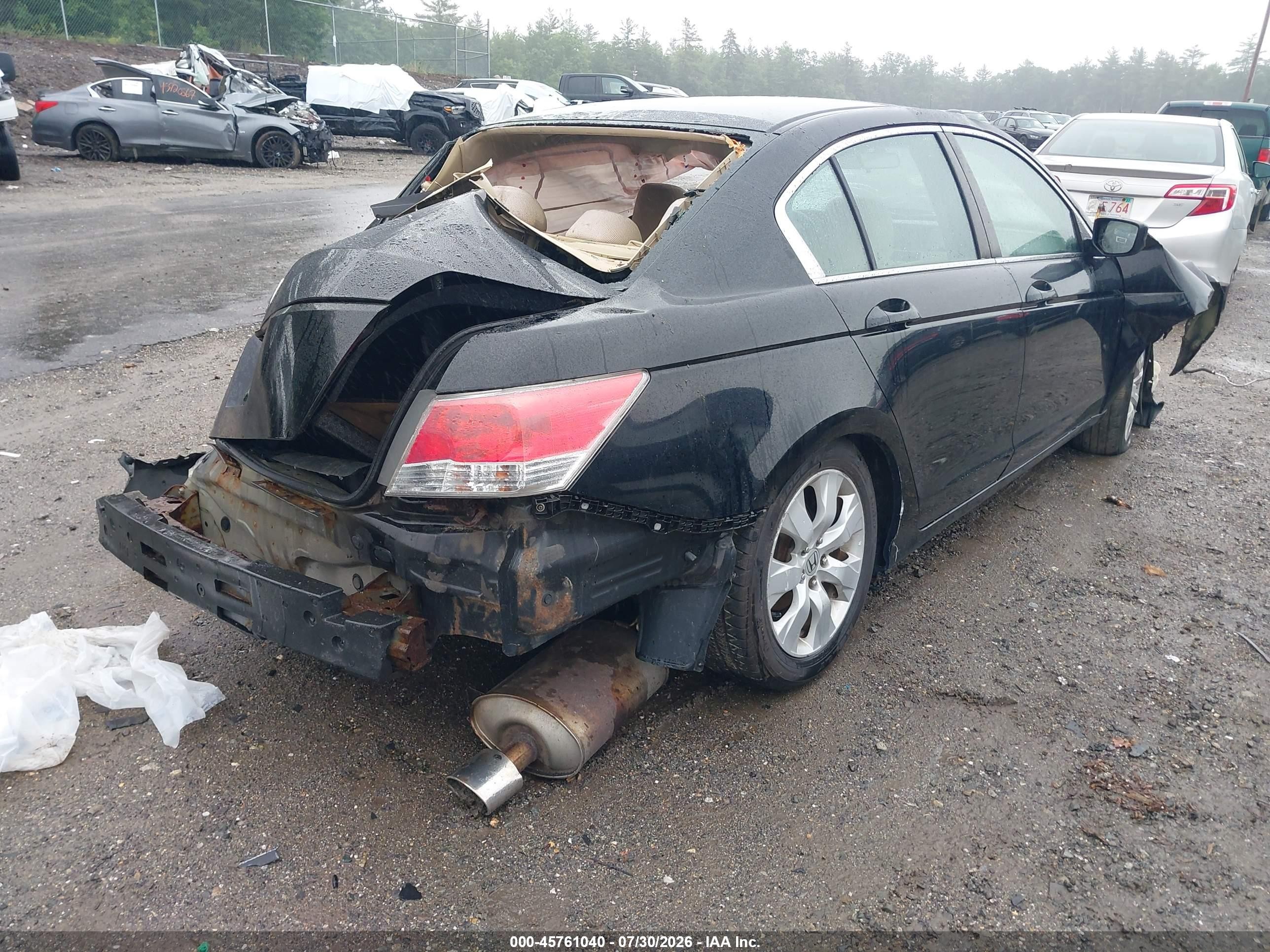 2010 Honda Accord 2.4 Ex Black vin: 1HGCP2F71AA060973