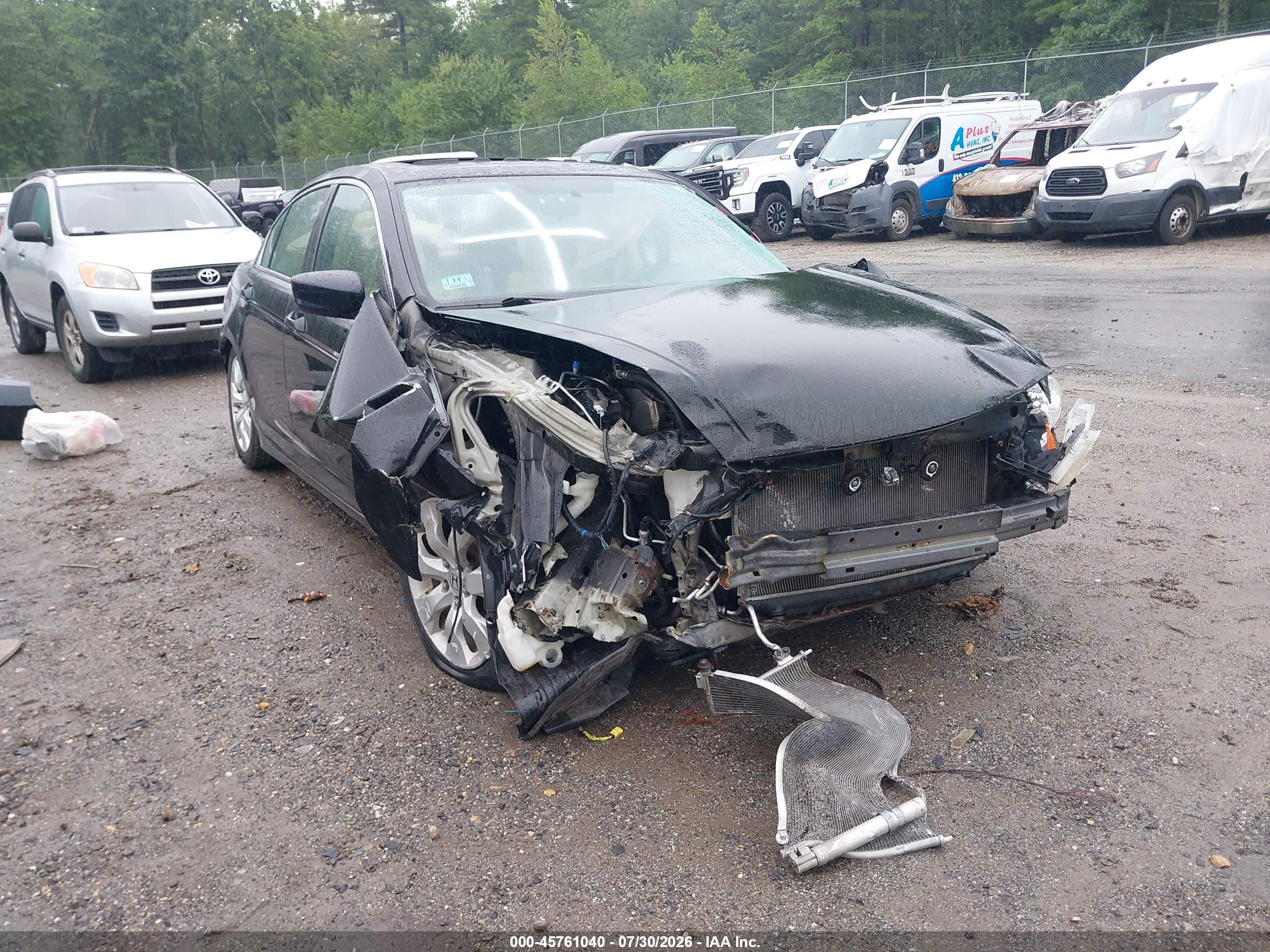 2010 Honda Accord 2.4 Ex Black vin: 1HGCP2F71AA060973