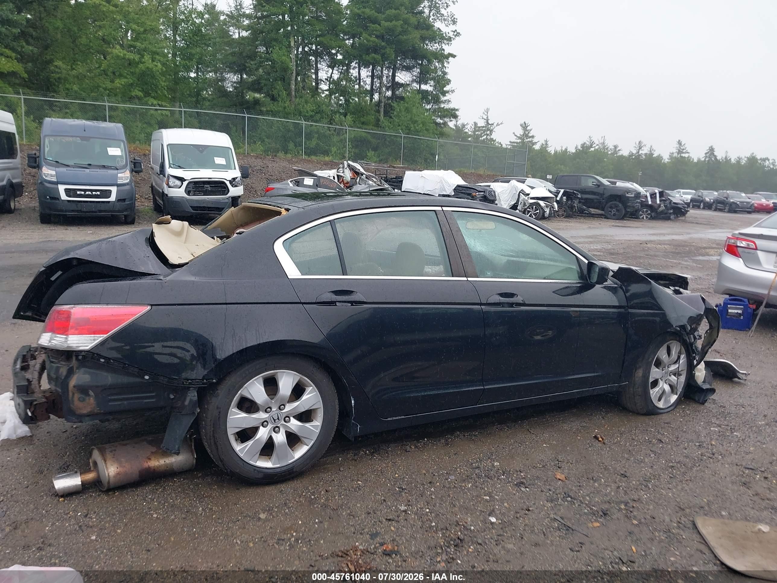 2010 Honda Accord 2.4 Ex Black vin: 1HGCP2F71AA060973