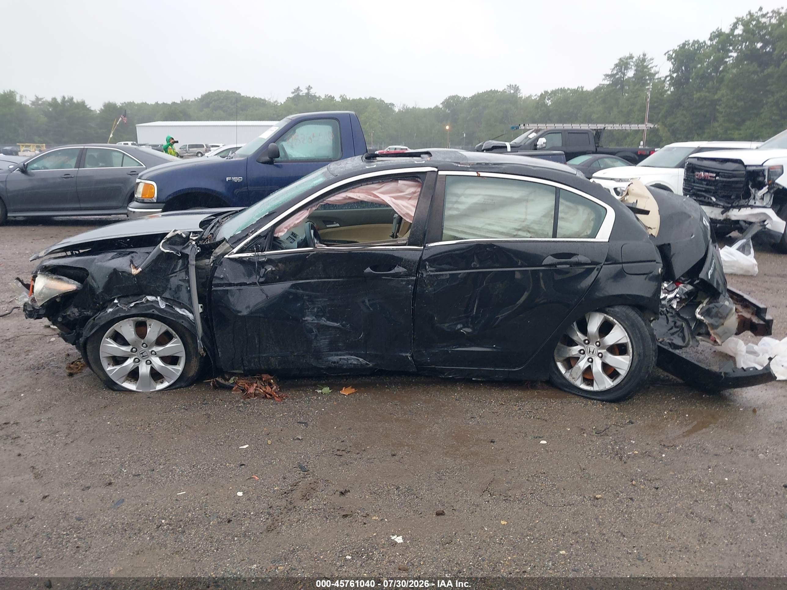 2010 Honda Accord 2.4 Ex Black vin: 1HGCP2F71AA060973