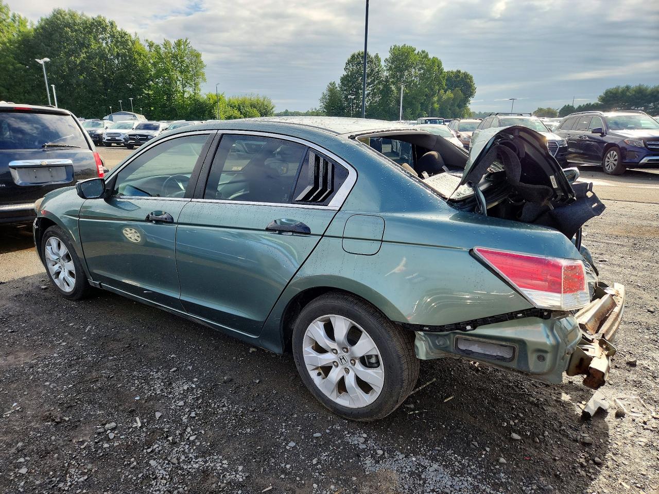 2010 Honda Accord Ex Green vin: 1HGCP2F71AA074047
