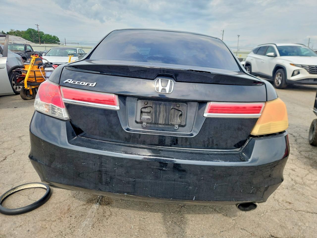 2011 Honda Accord Ex Black vin: 1HGCP2F71BA026212