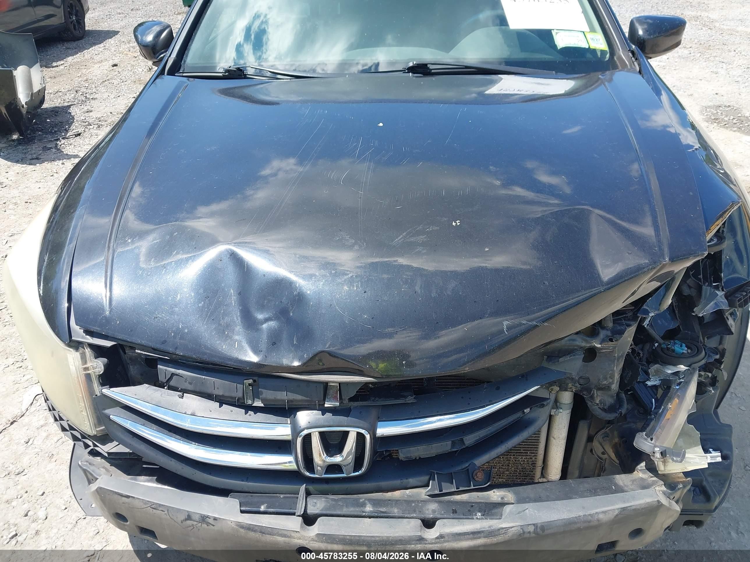 2011 Honda Accord 2.4 Ex Black vin: 1HGCP2F71BA057234