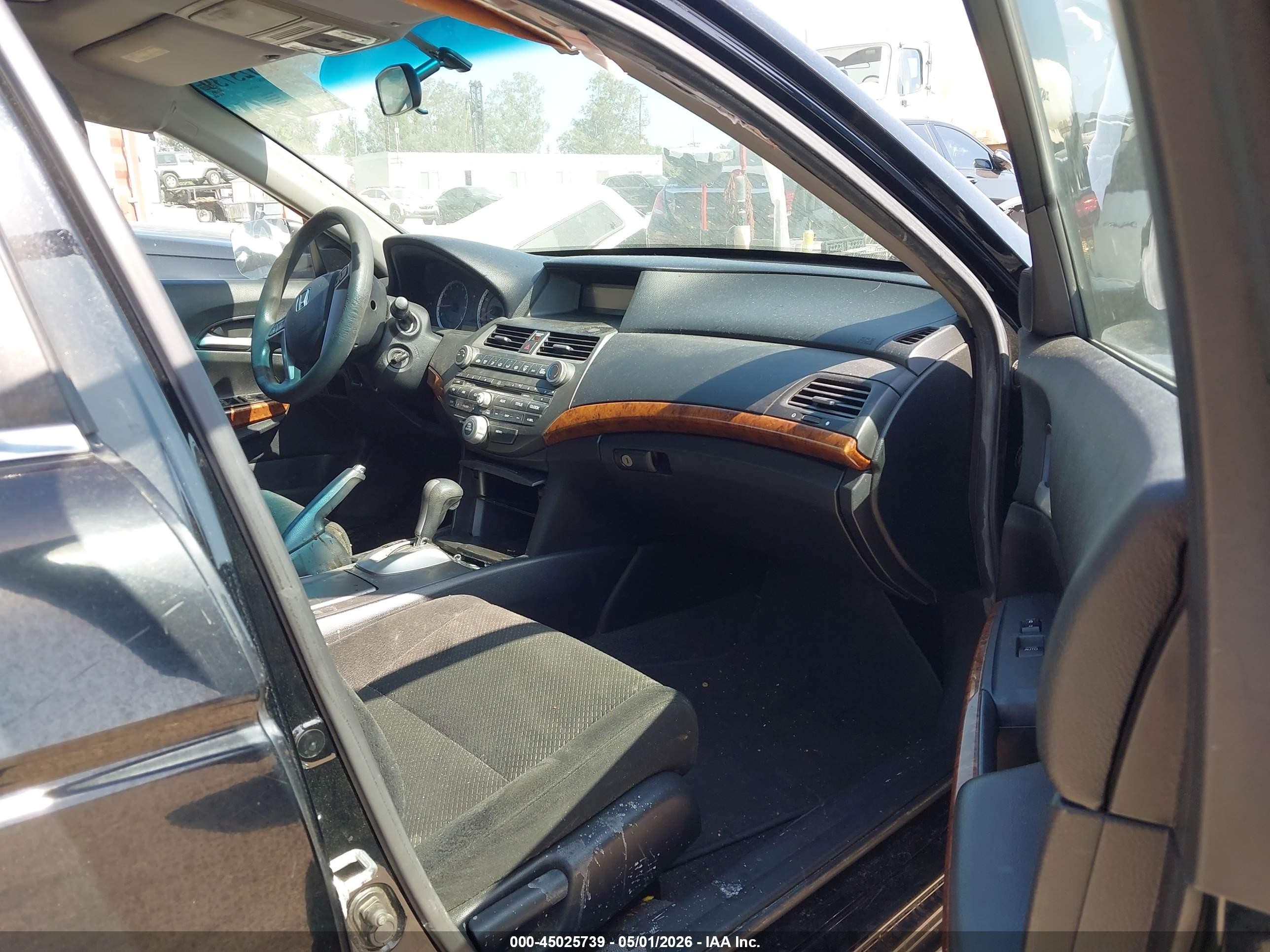 2011 Honda Accord 2.4 Ex Black vin: 1HGCP2F71BA060943
