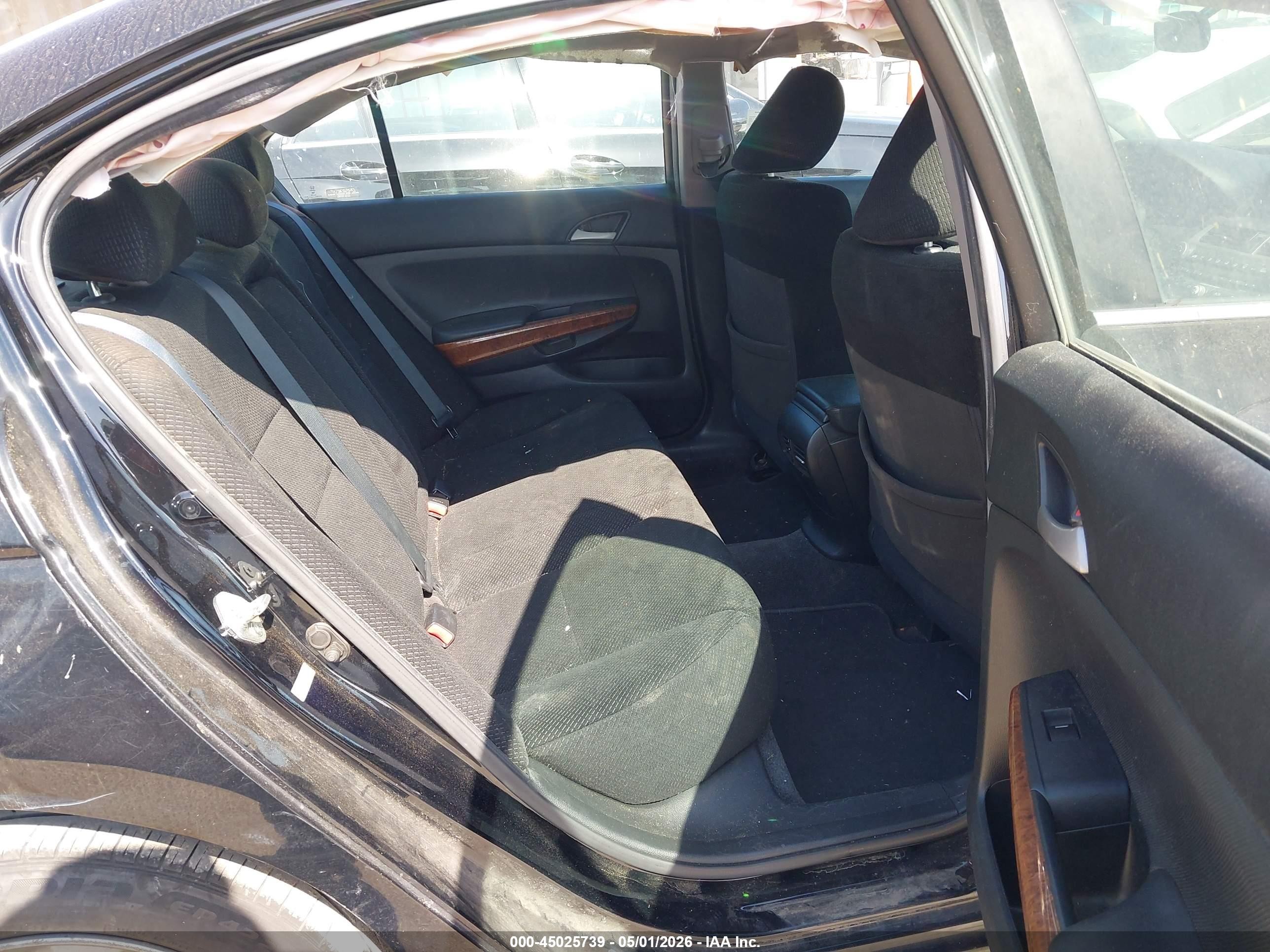 2011 Honda Accord 2.4 Ex Black vin: 1HGCP2F71BA060943