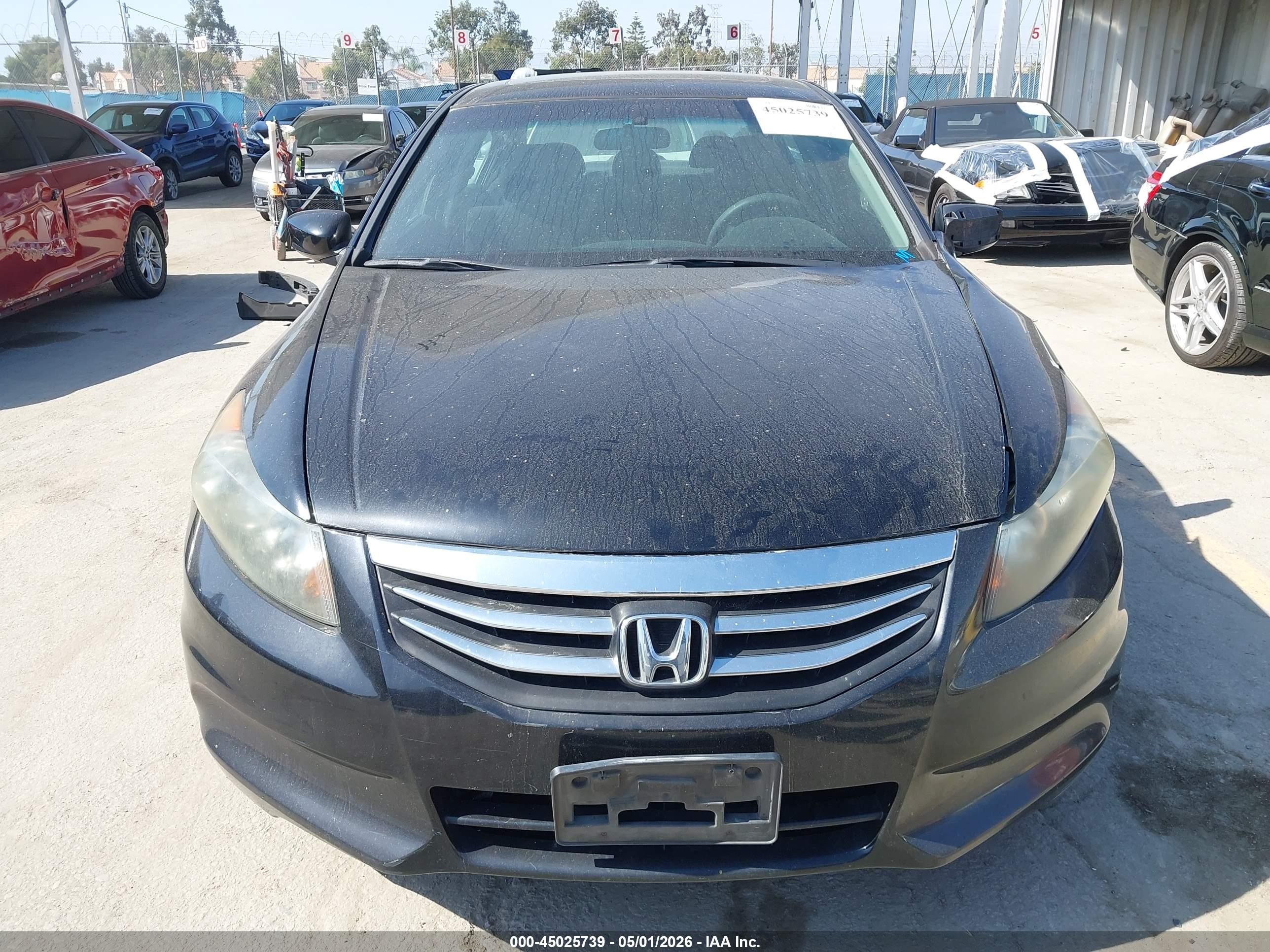 2011 Honda Accord 2.4 Ex Black vin: 1HGCP2F71BA060943