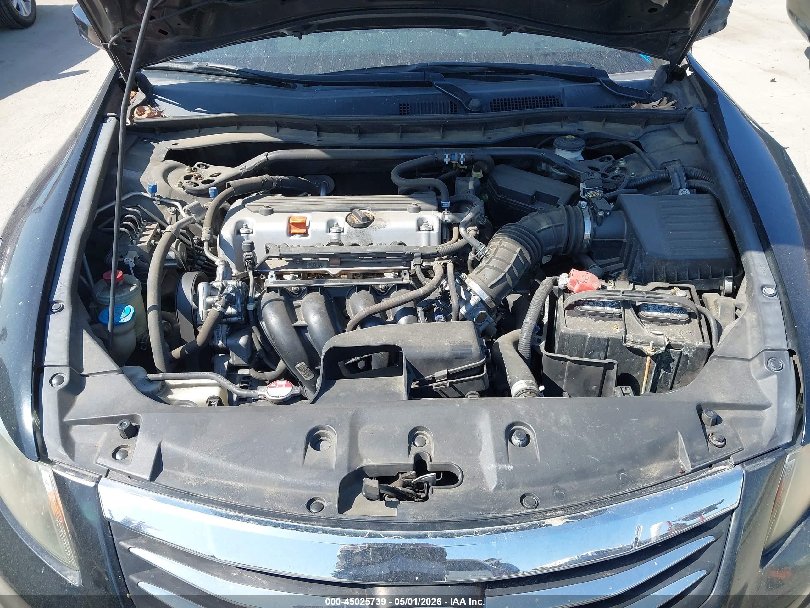 2011 Honda Accord 2.4 Ex Black vin: 1HGCP2F71BA060943