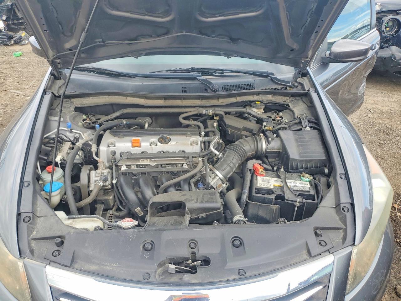 2011 Honda Accord Ex Gray vin: 1HGCP2F71BA064300