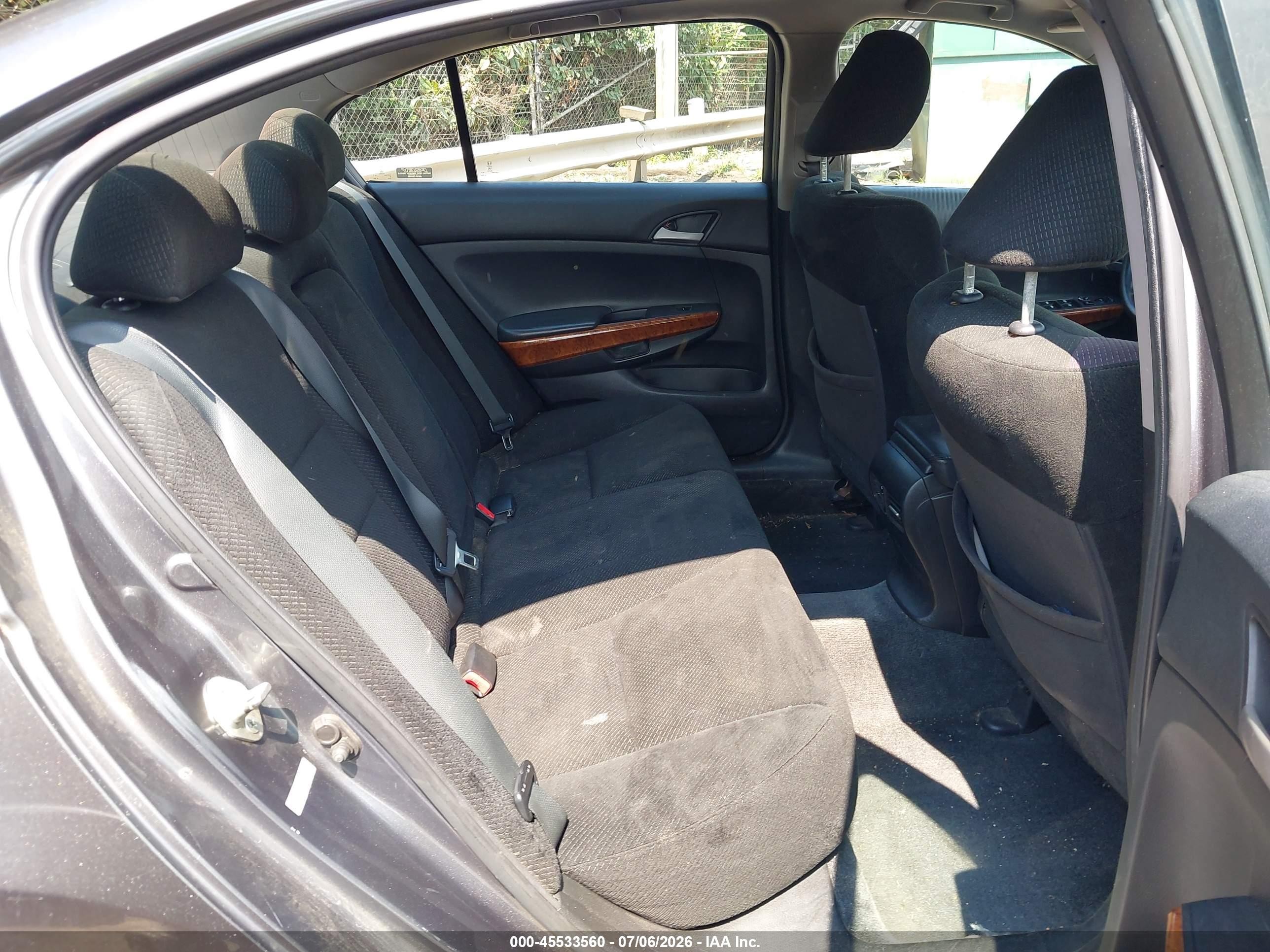 2011 Honda Accord 2.4 Ex Gray vin: 1HGCP2F71BA090413