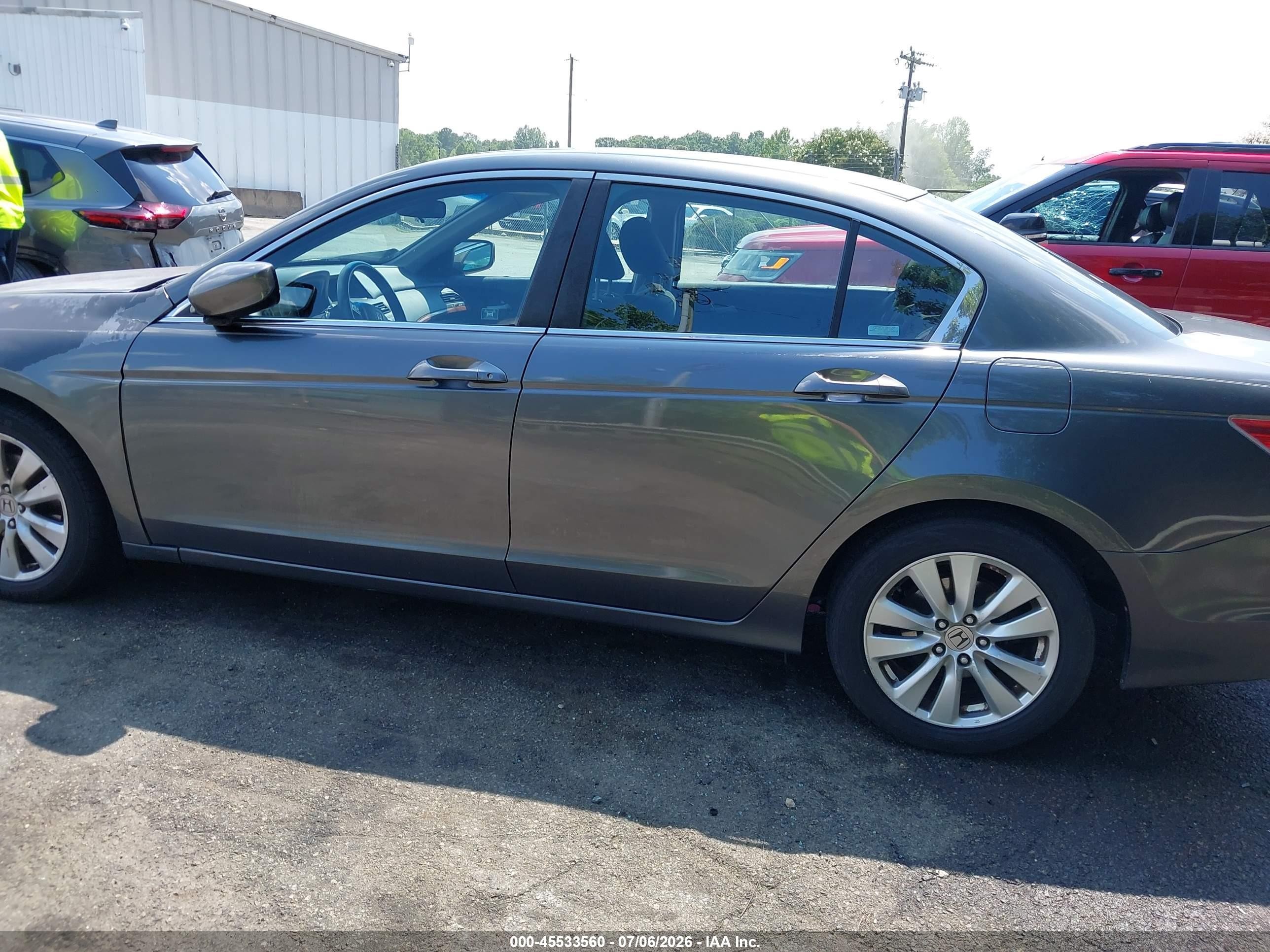 2011 Honda Accord 2.4 Ex Gray vin: 1HGCP2F71BA090413