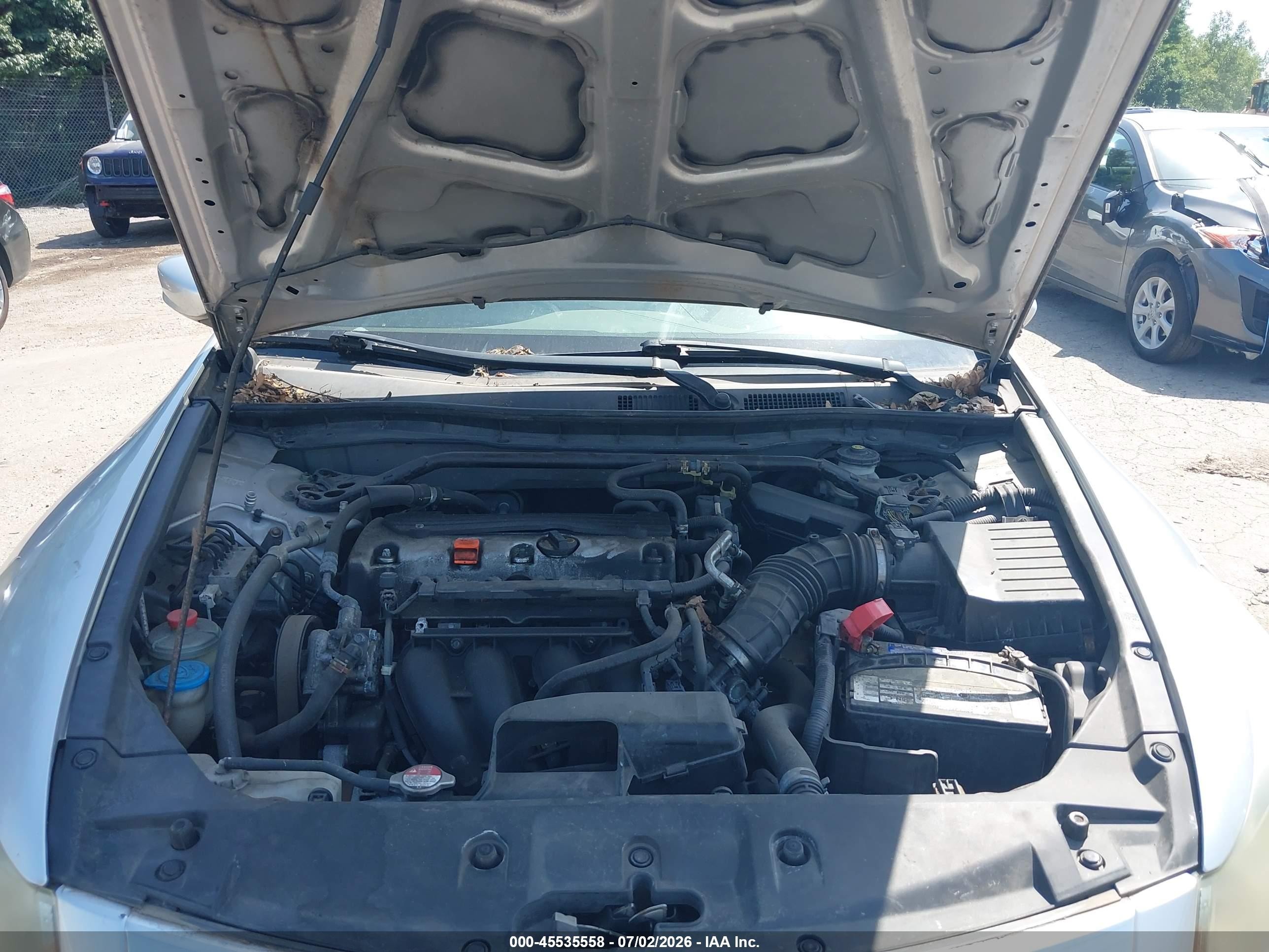 2011 Honda Accord 2.4 Ex Silver vin: 1HGCP2F71BA105329