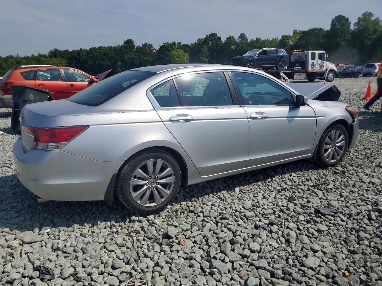 2011 Honda Accord Ex Silver vin: 1HGCP2F71BA141005