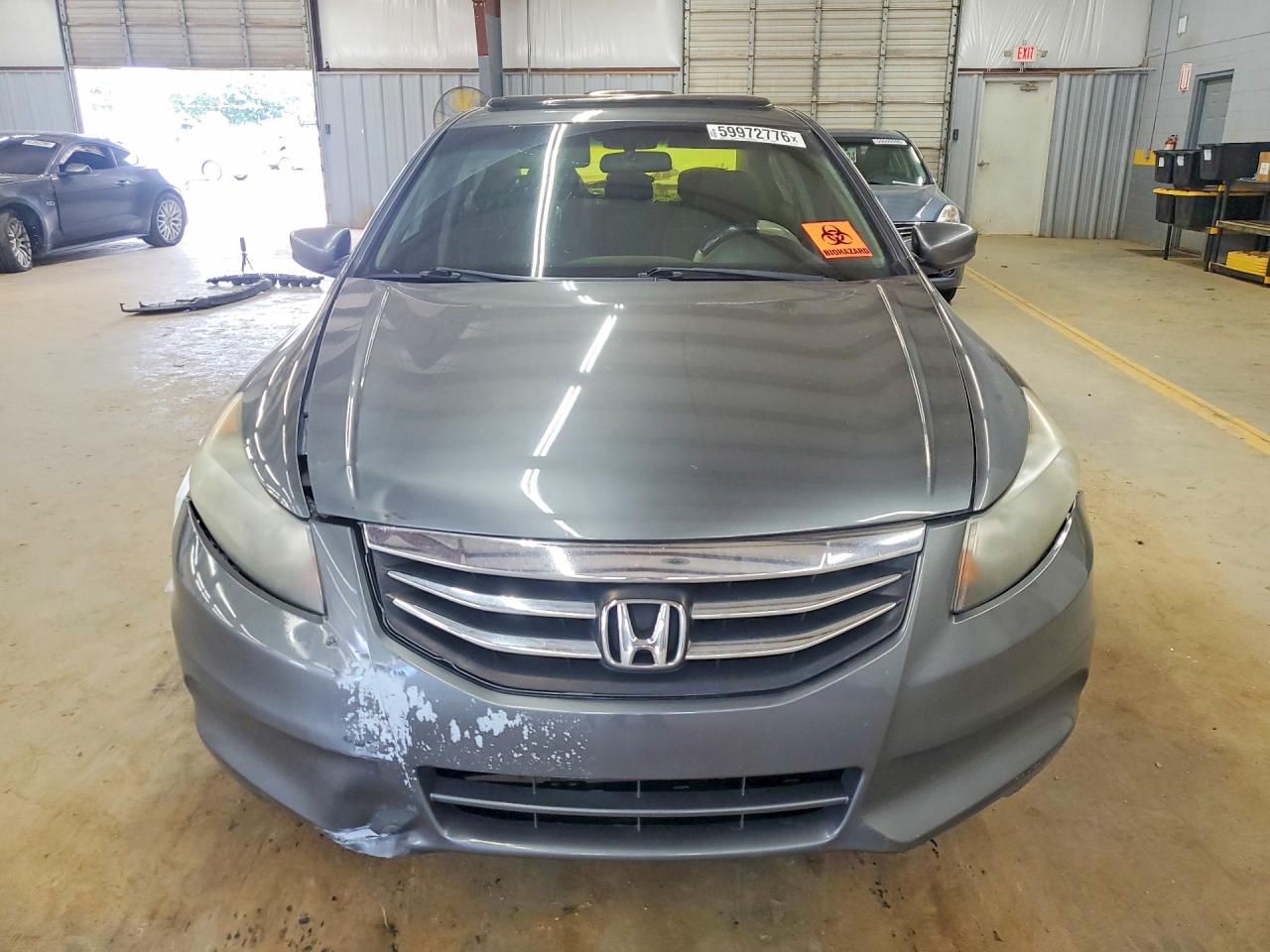 2012 Honda Accord Ex Gray vin: 1HGCP2F71CA011226