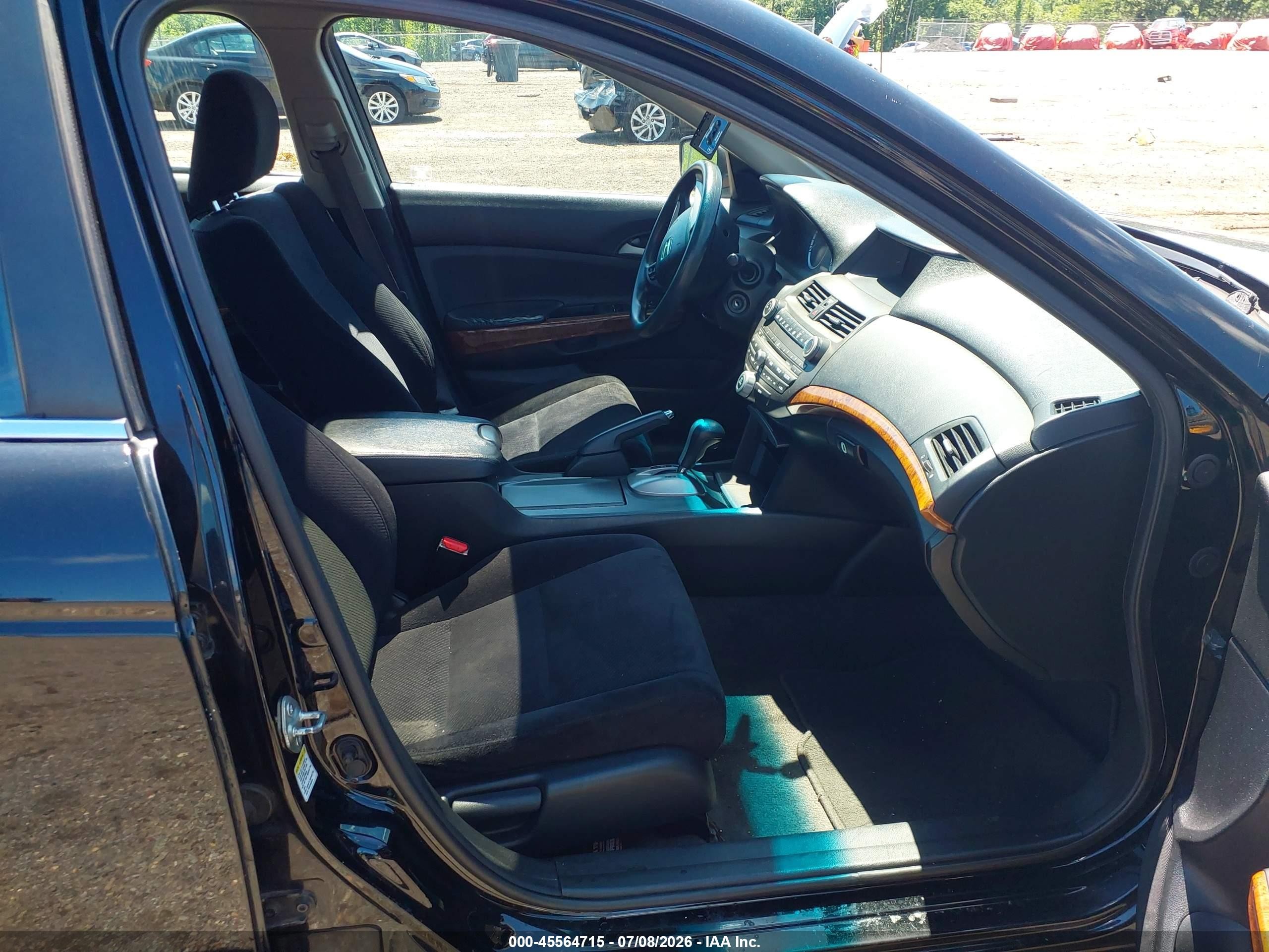 2012 Honda Accord Ex Black vin: 1HGCP2F71CA122889