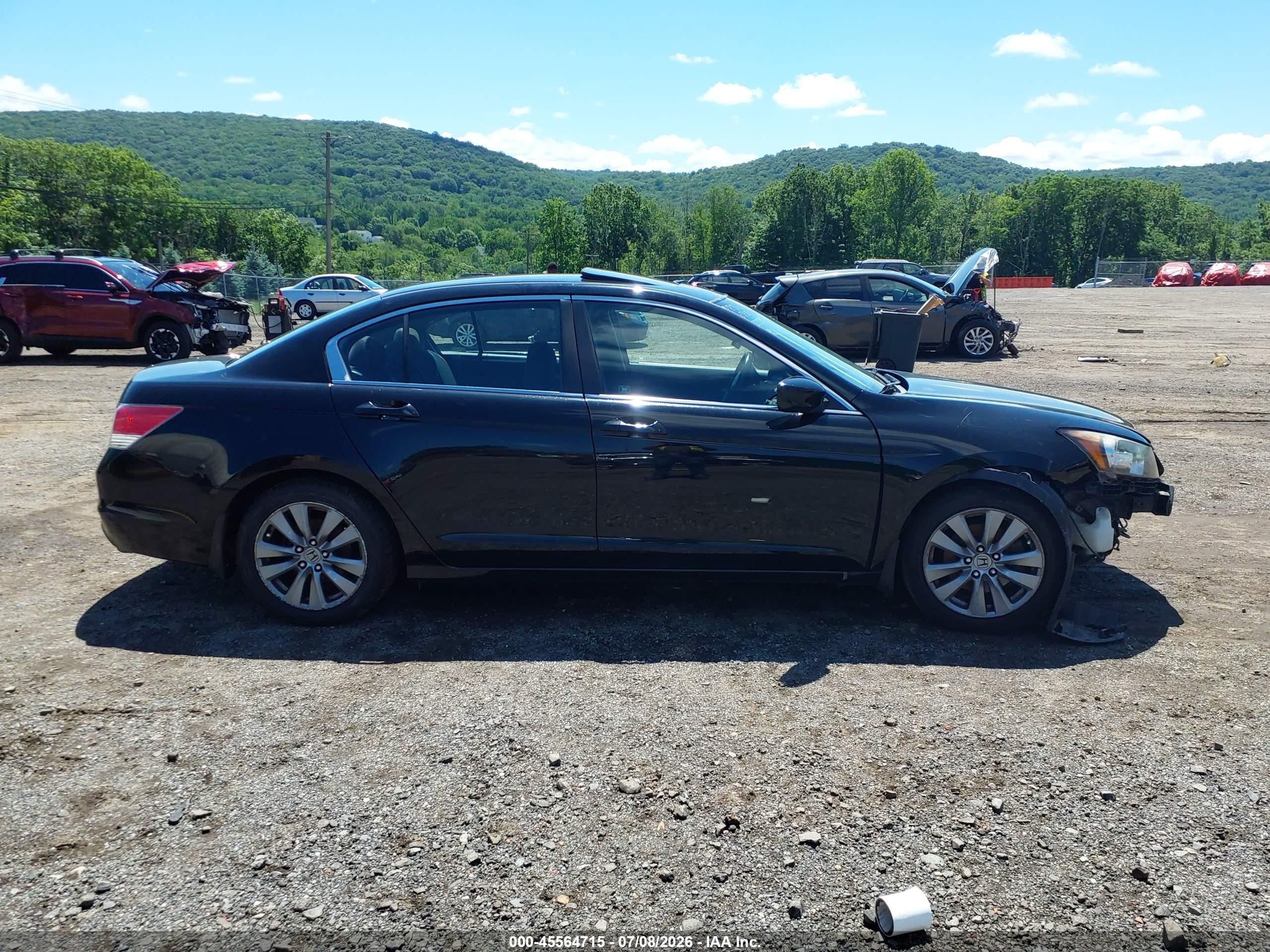 2012 Honda Accord Ex Black vin: 1HGCP2F71CA122889