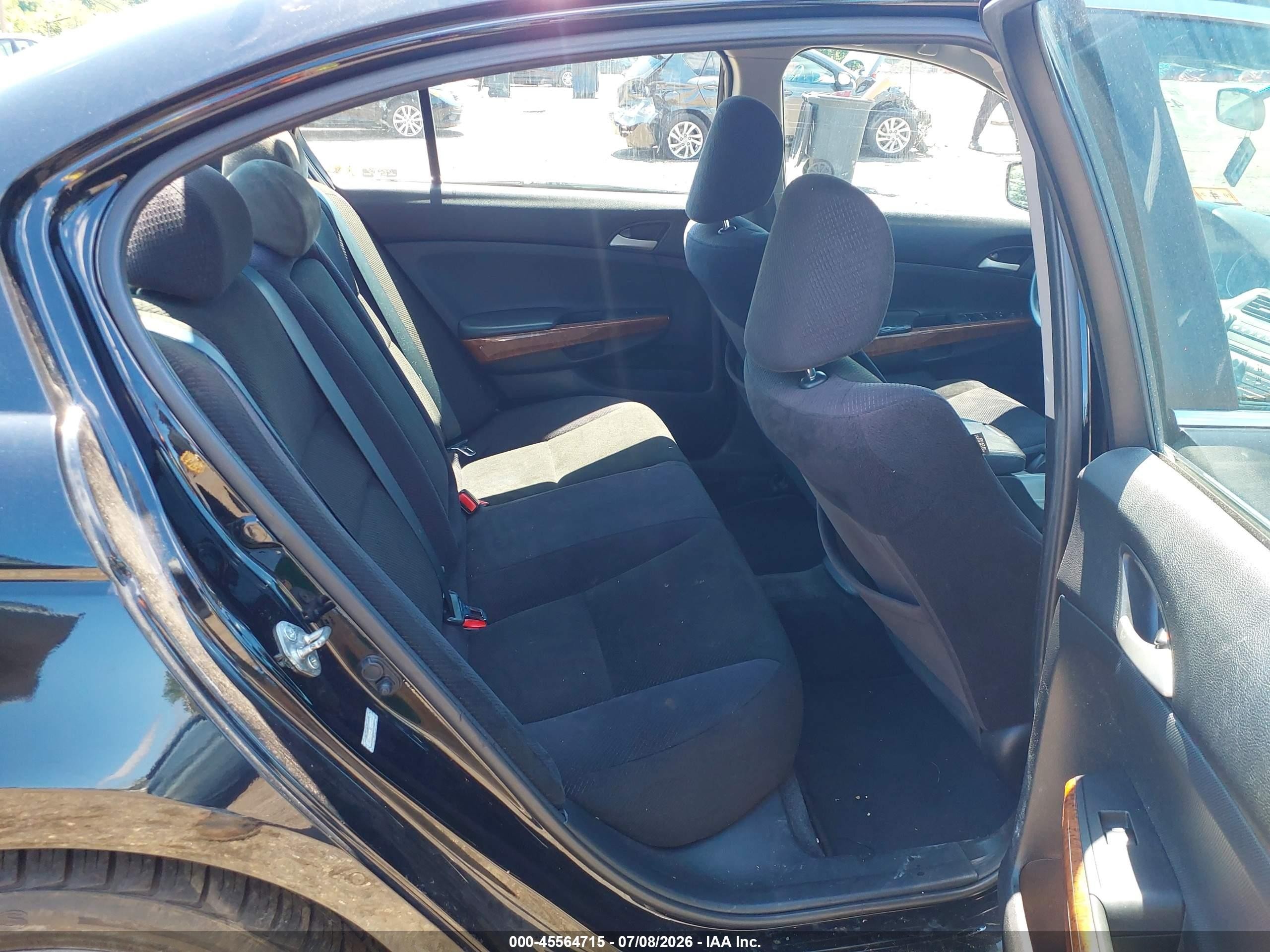 2012 Honda Accord Ex Black vin: 1HGCP2F71CA122889