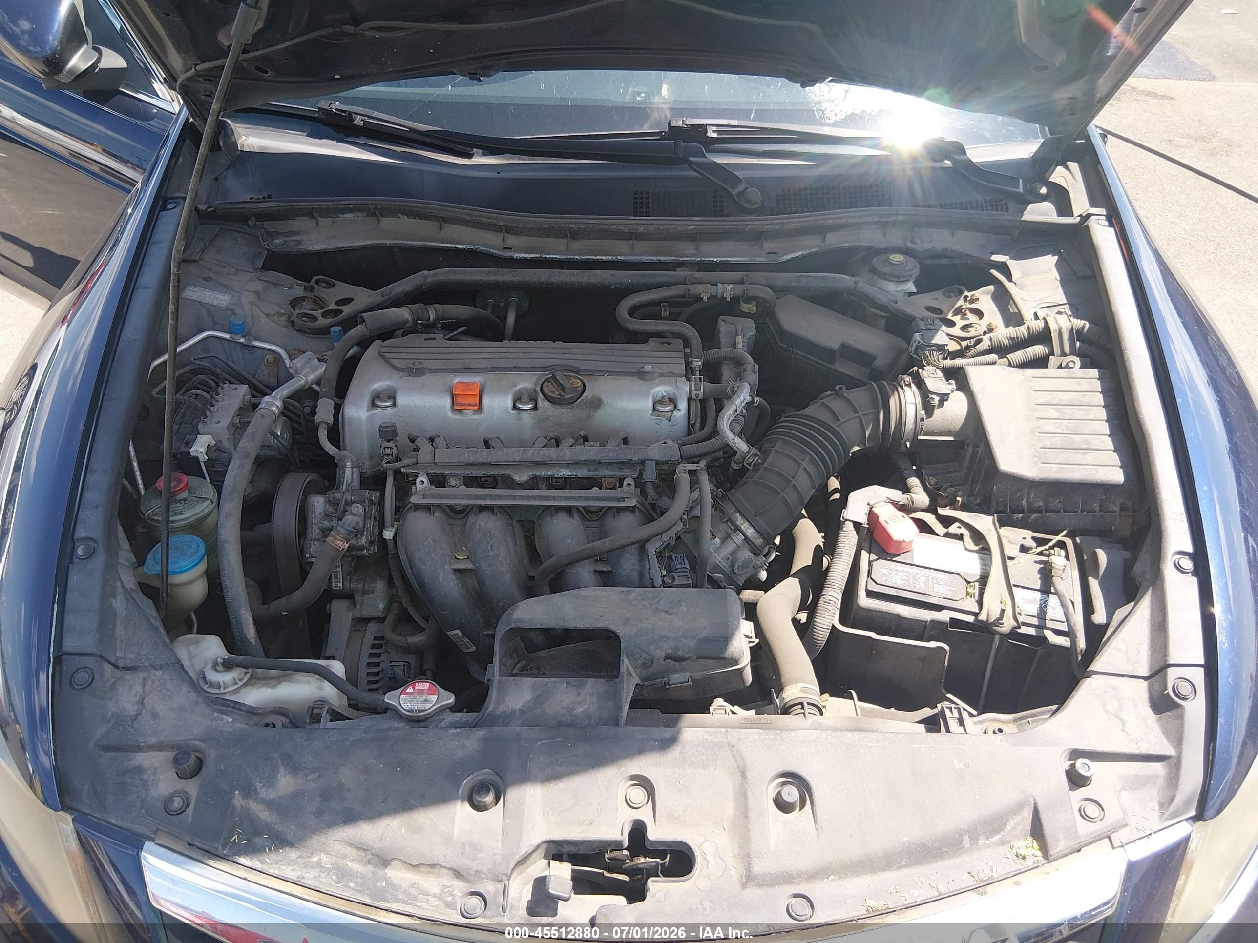2012 Honda Accord 2.4 Ex Blue vin: 1HGCP2F71CA151616