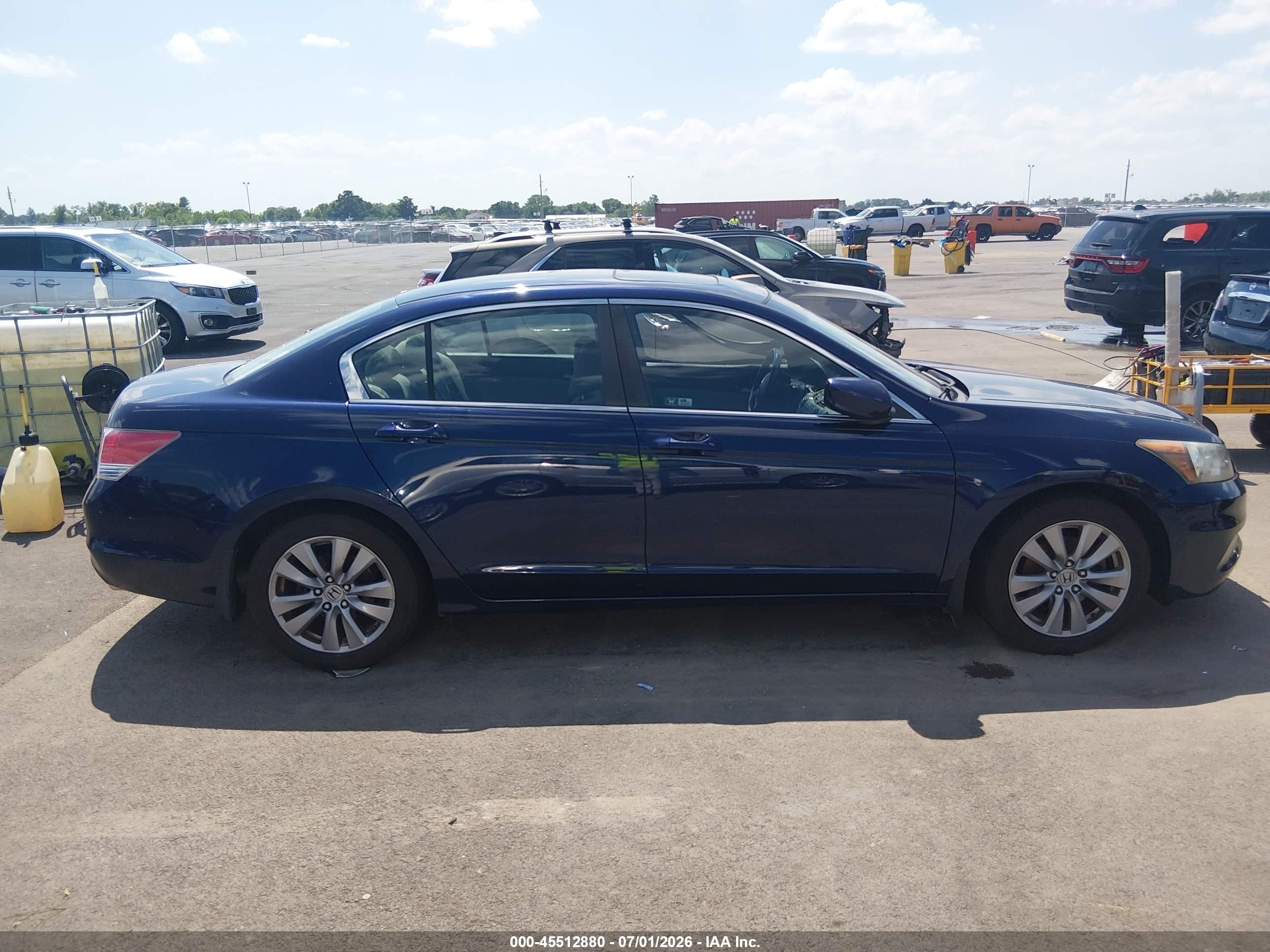 2012 Honda Accord 2.4 Ex Blue vin: 1HGCP2F71CA151616