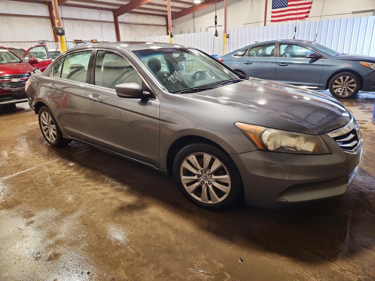 2012 Honda Accord Ex Gray vin: 1HGCP2F71CA219994